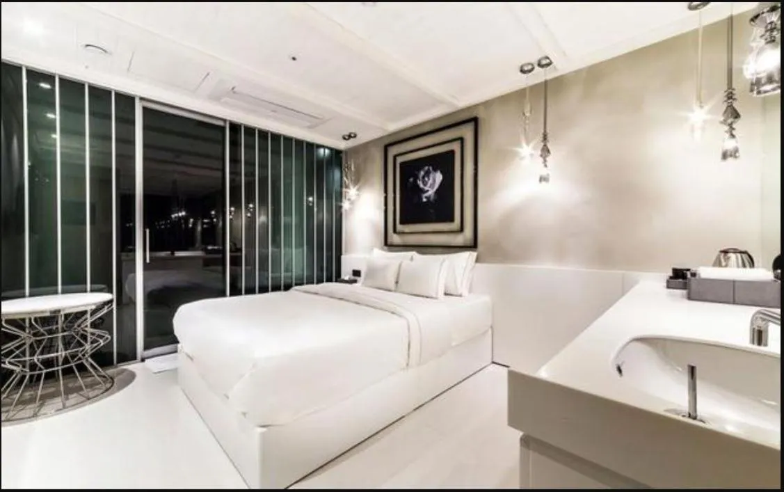 Bed in Hotel Forestar