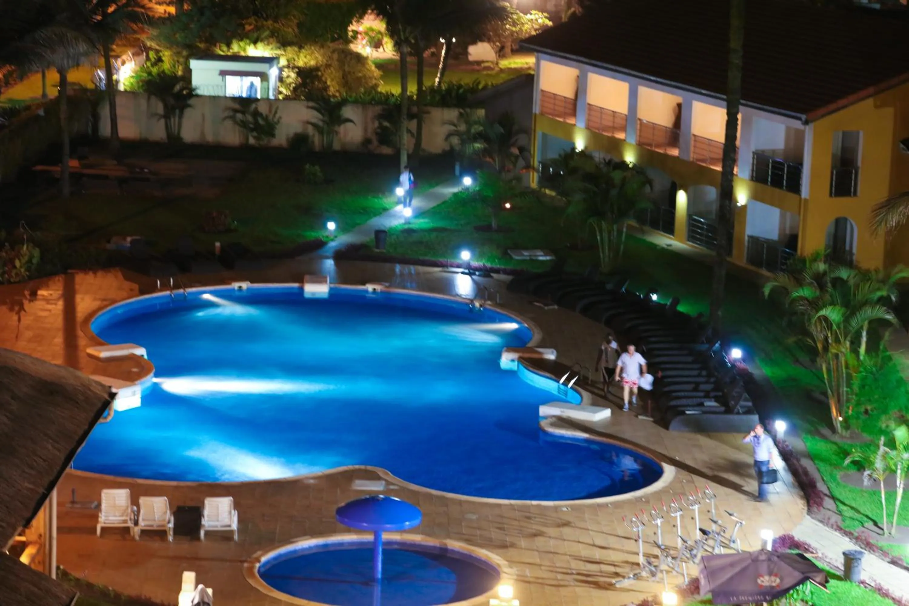 Swimming pool in Hotel Palm Beach