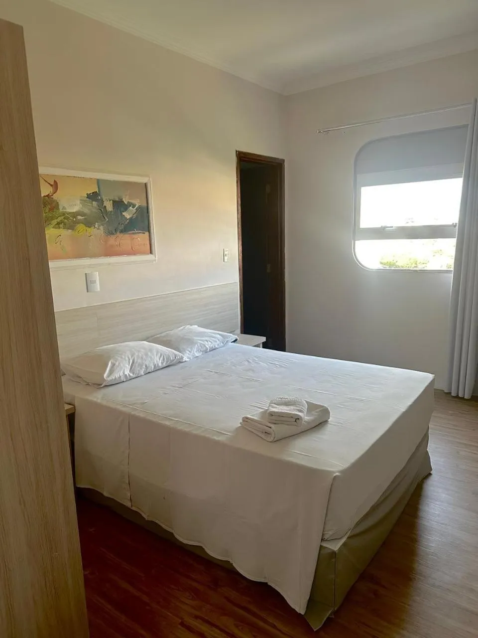 Bed in Fênix Hotel Campinas