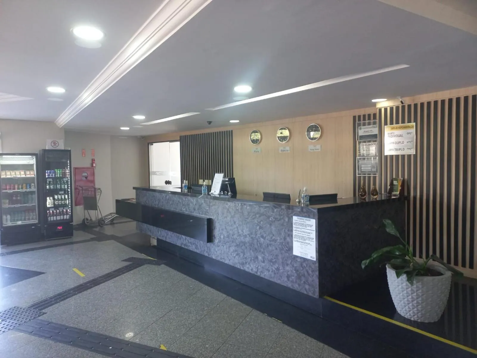 Lobby or reception in Fênix Hotel Campinas