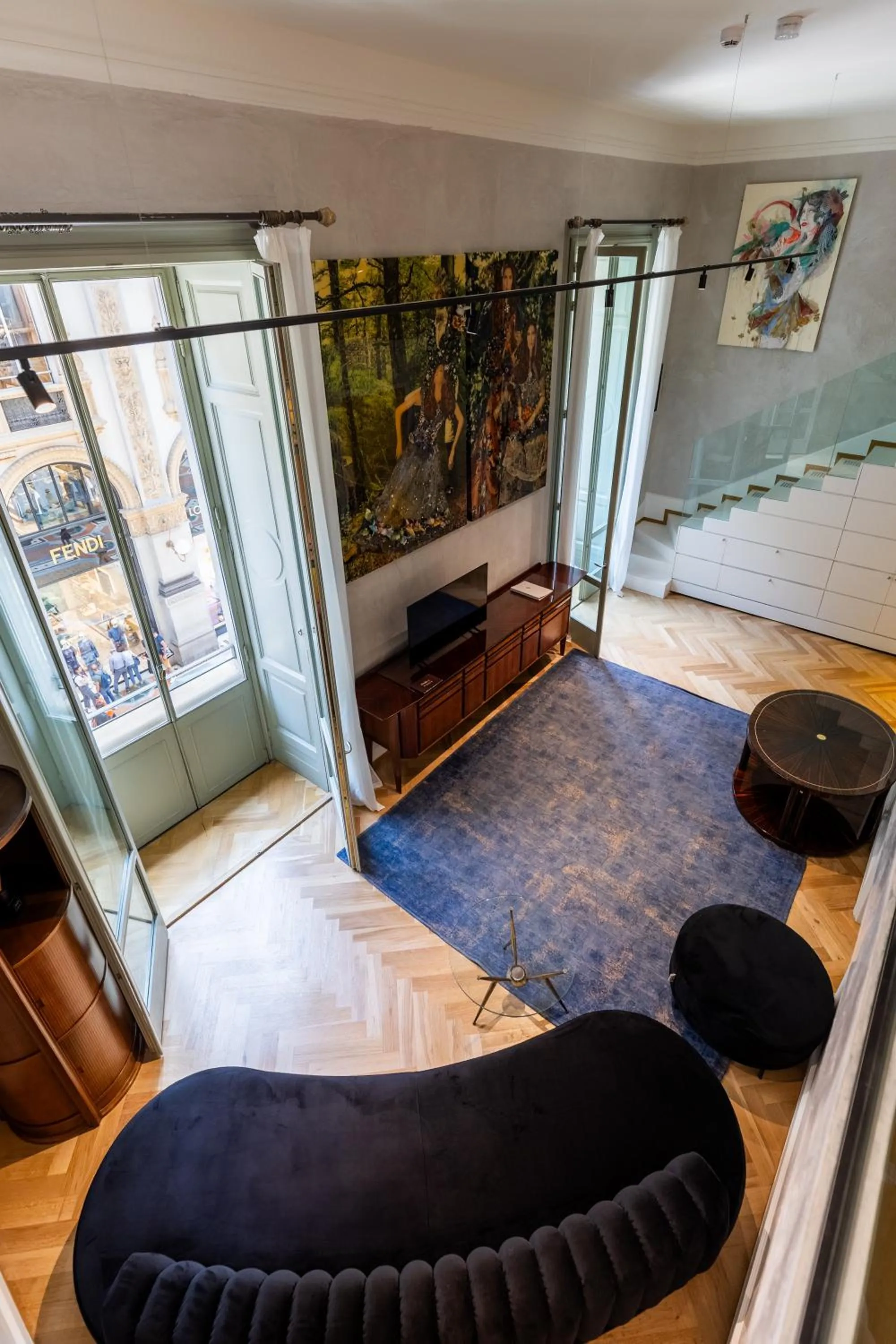 Seating area in Galleria Vik Milano - Townhouse Galleria - Small Luxury Hotels of the World