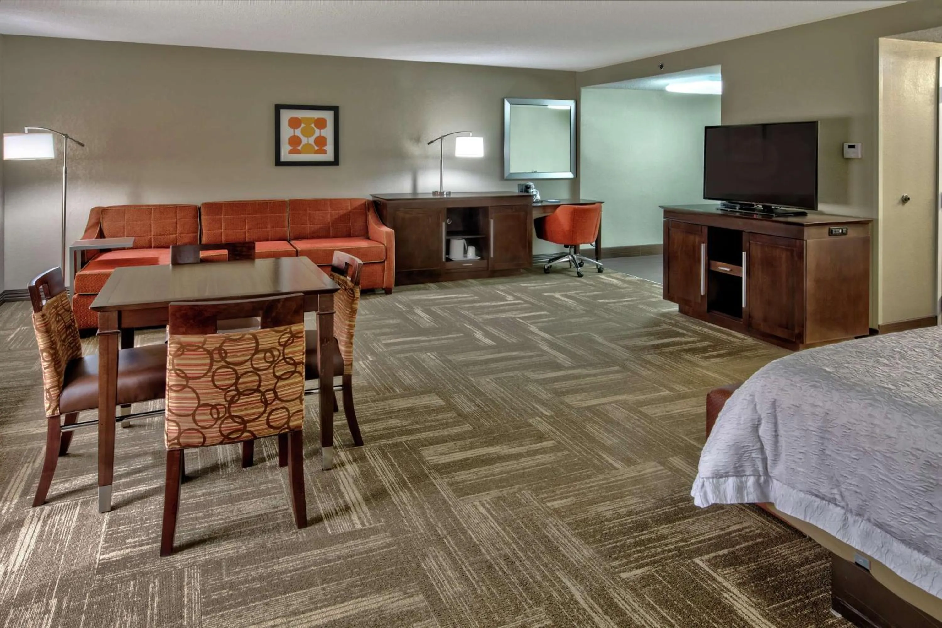 Bedroom in Hampton Inn Corinth