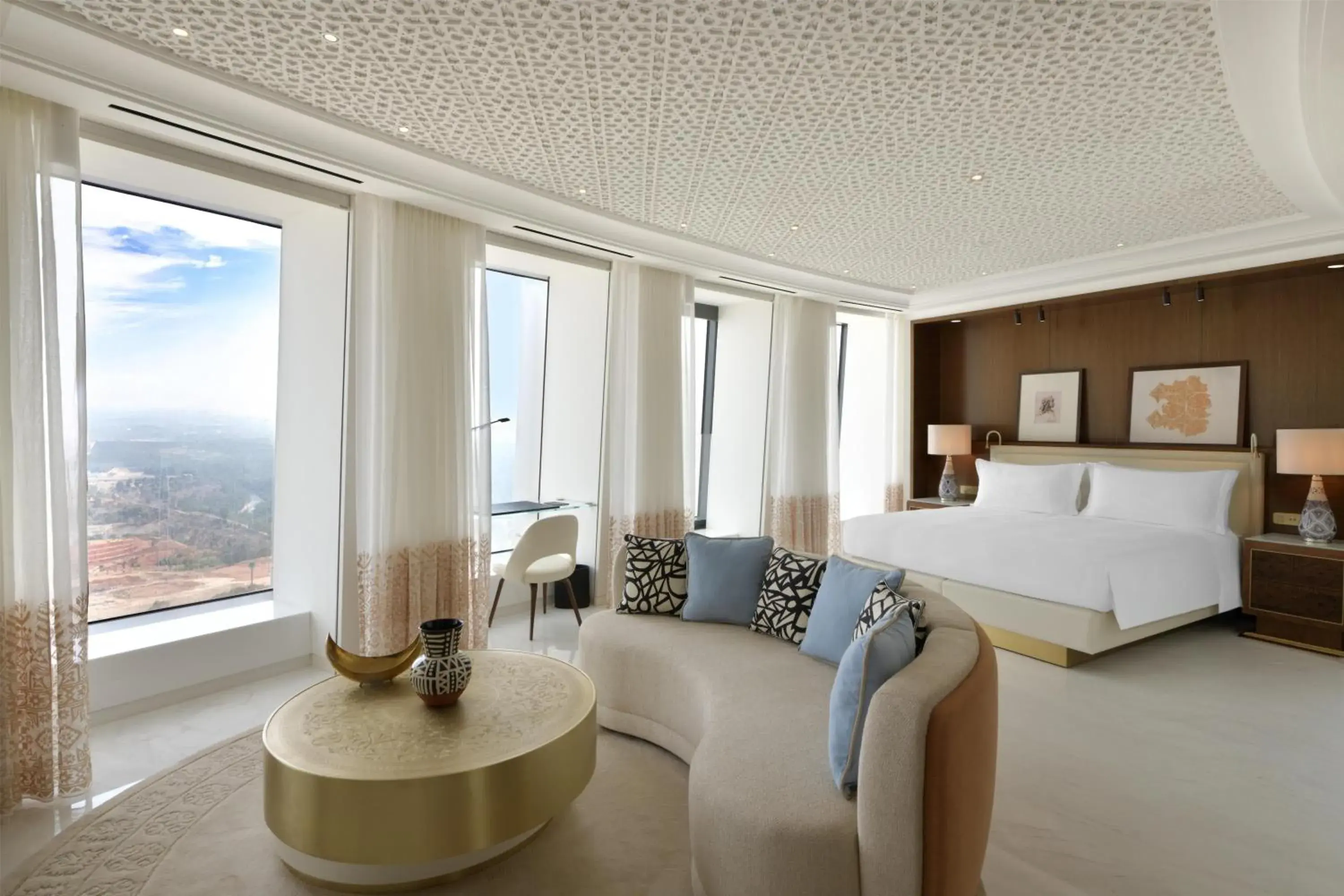 Deluxe King Room - Mobility Access in Waldorf Astoria Rabat Salé Deluxe King Room - Mobility Access in Waldorf Astoria Rabat Salé