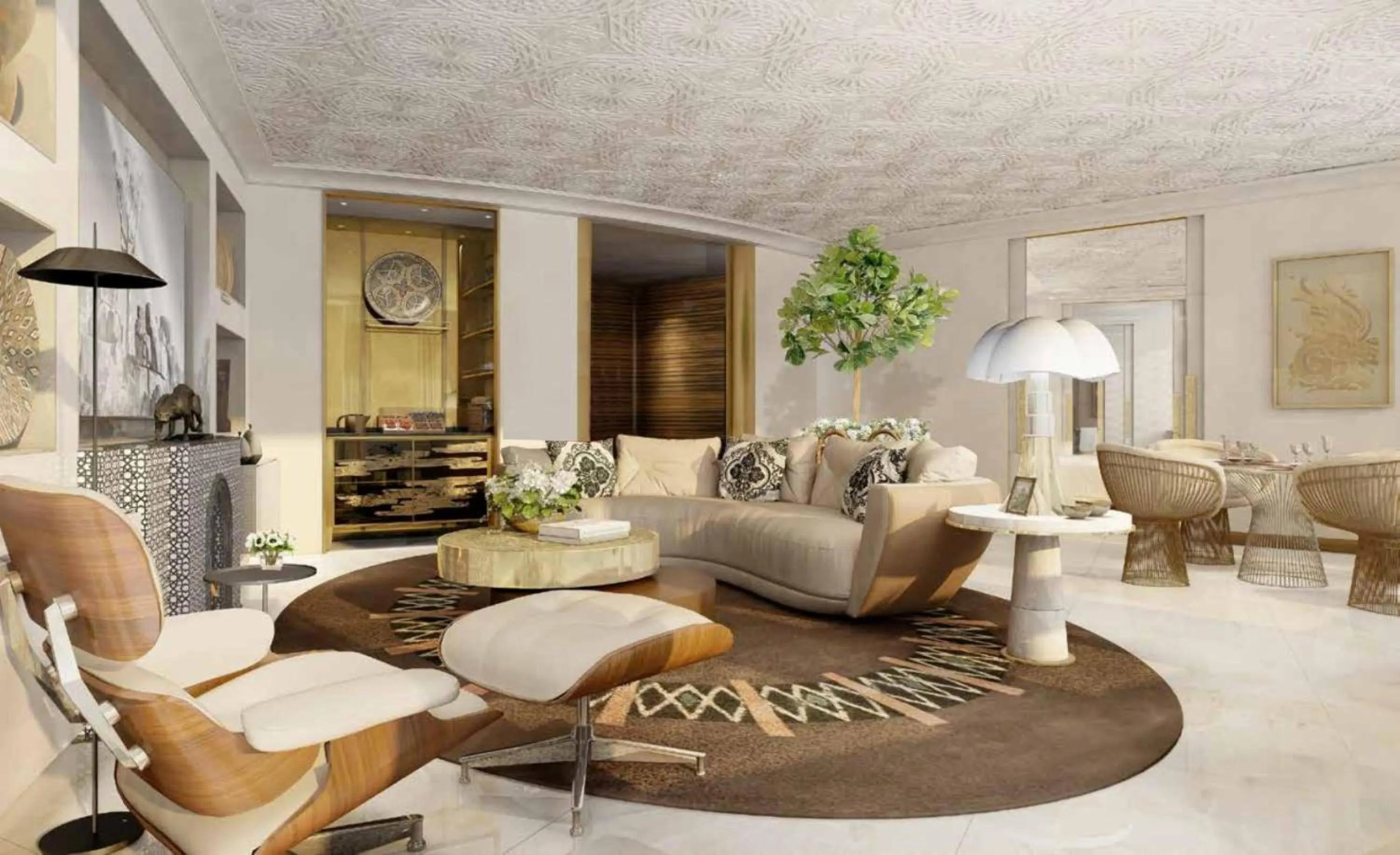 Living room in Waldorf Astoria Rabat Salé