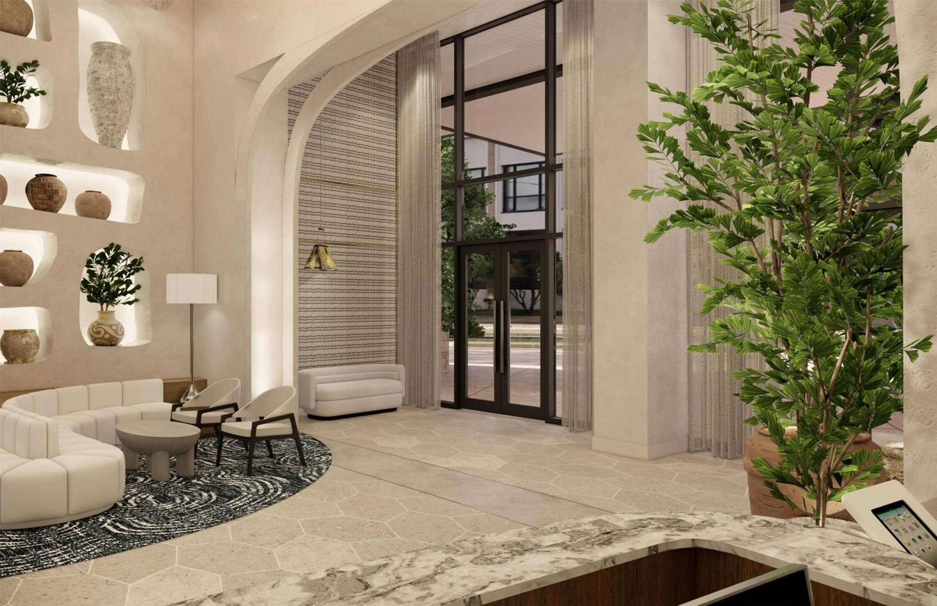 Lobby or reception in The Monarch San Antonio, Curio Collection By Hilton