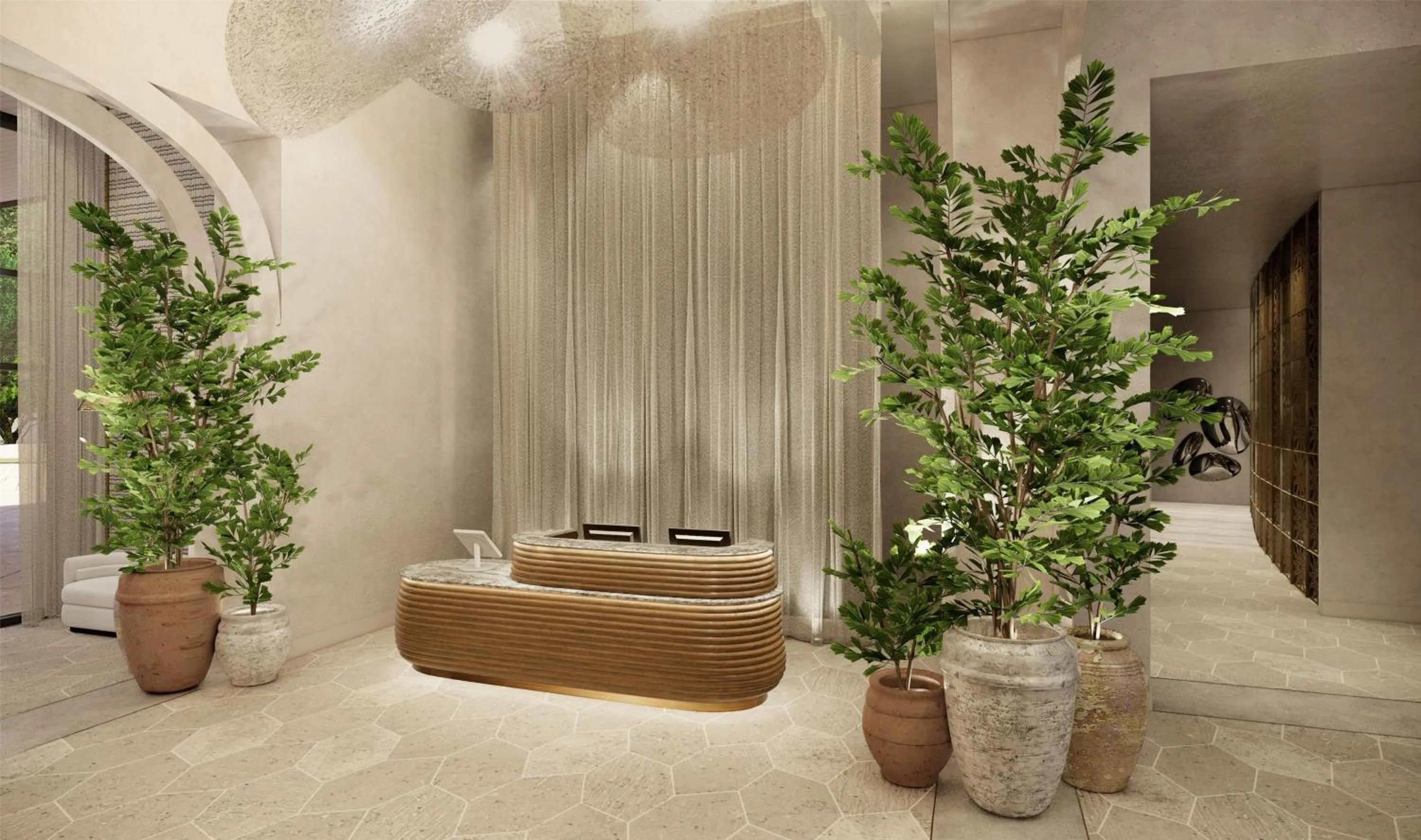 Lobby or reception in The Monarch San Antonio, Curio Collection By Hilton