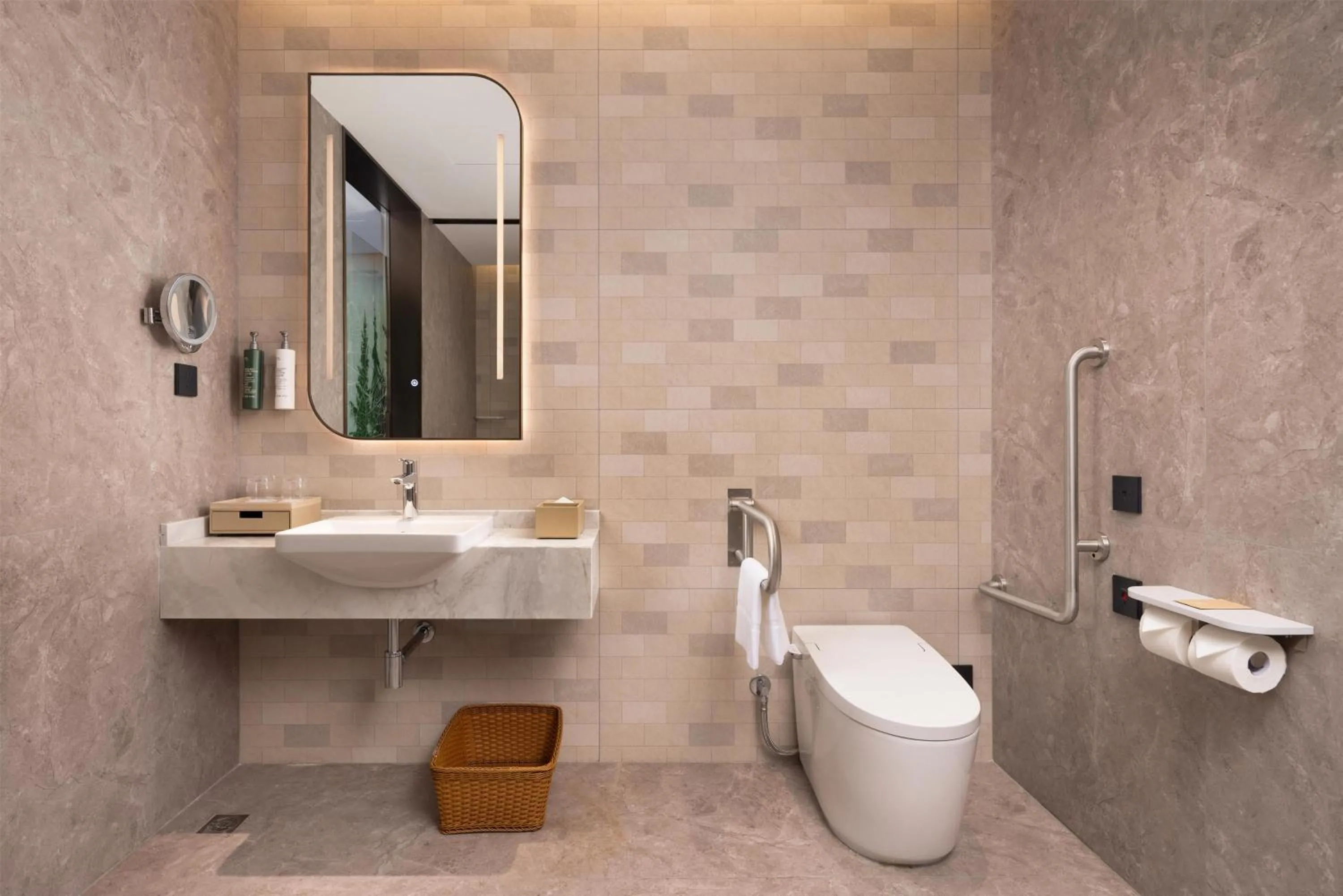 Bathroom in Hilton Garden Inn Songyuan Ningjiang