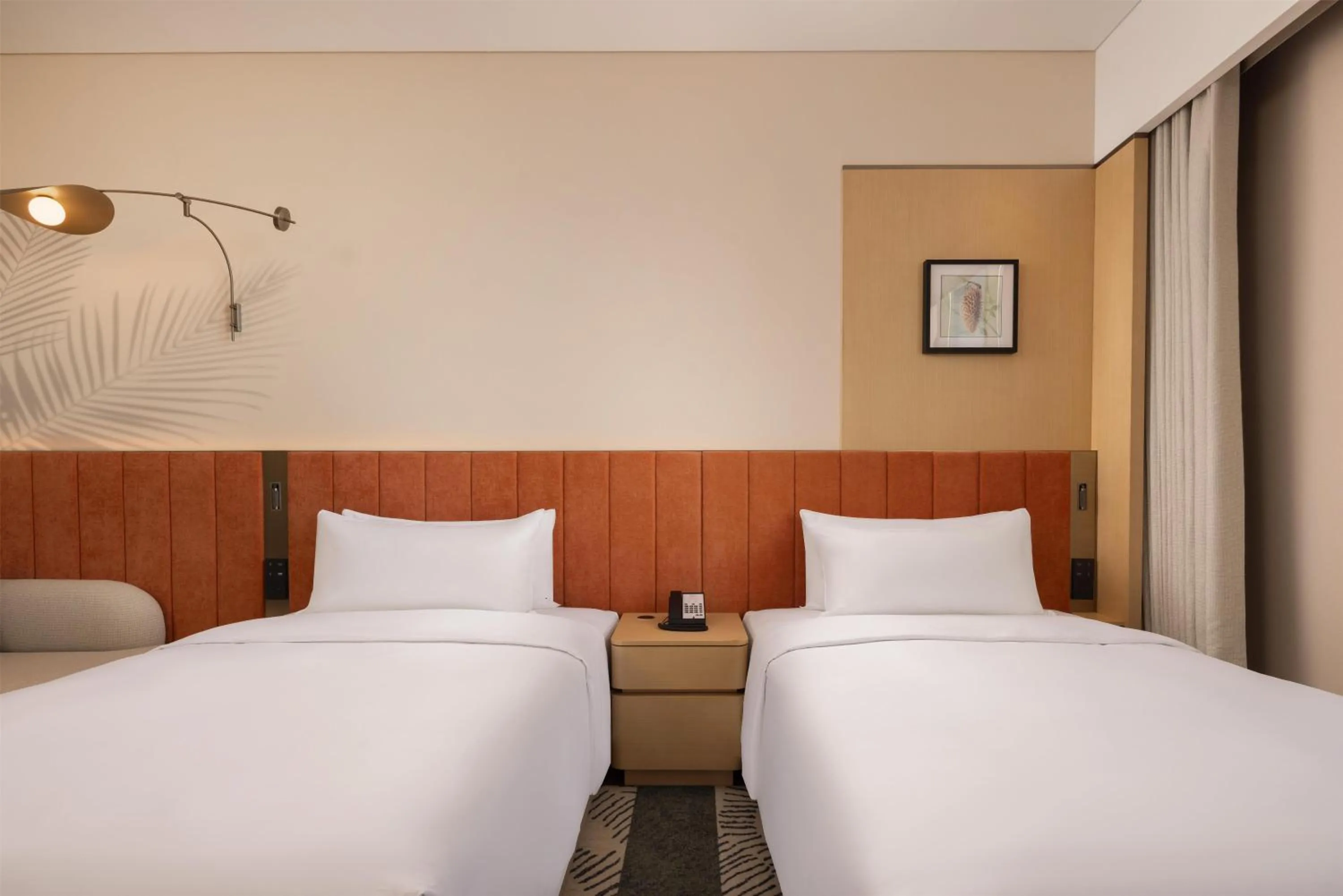 Bed in Hilton Garden Inn Songyuan Ningjiang