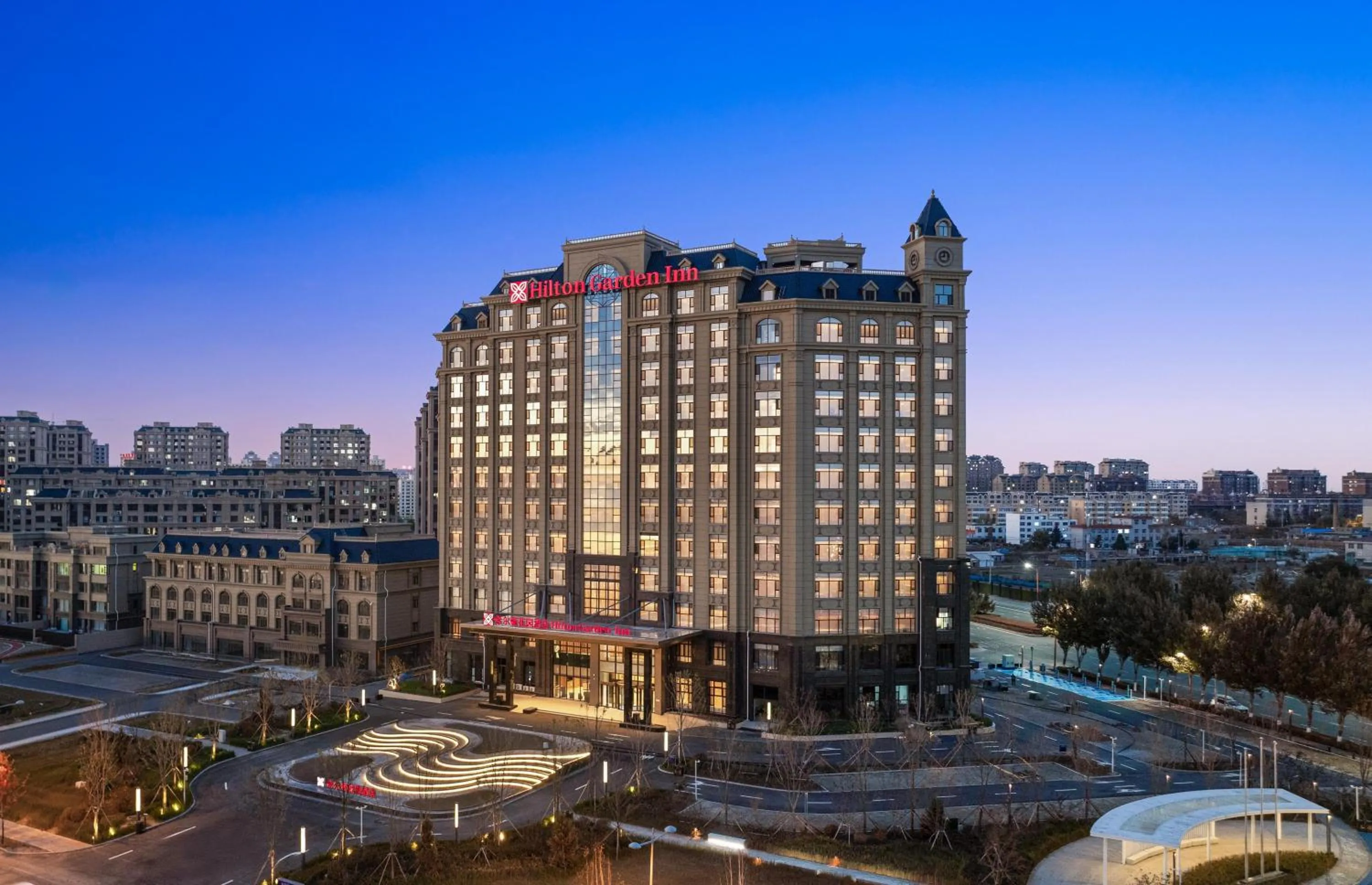 Property building in Hilton Garden Inn Songyuan Ningjiang