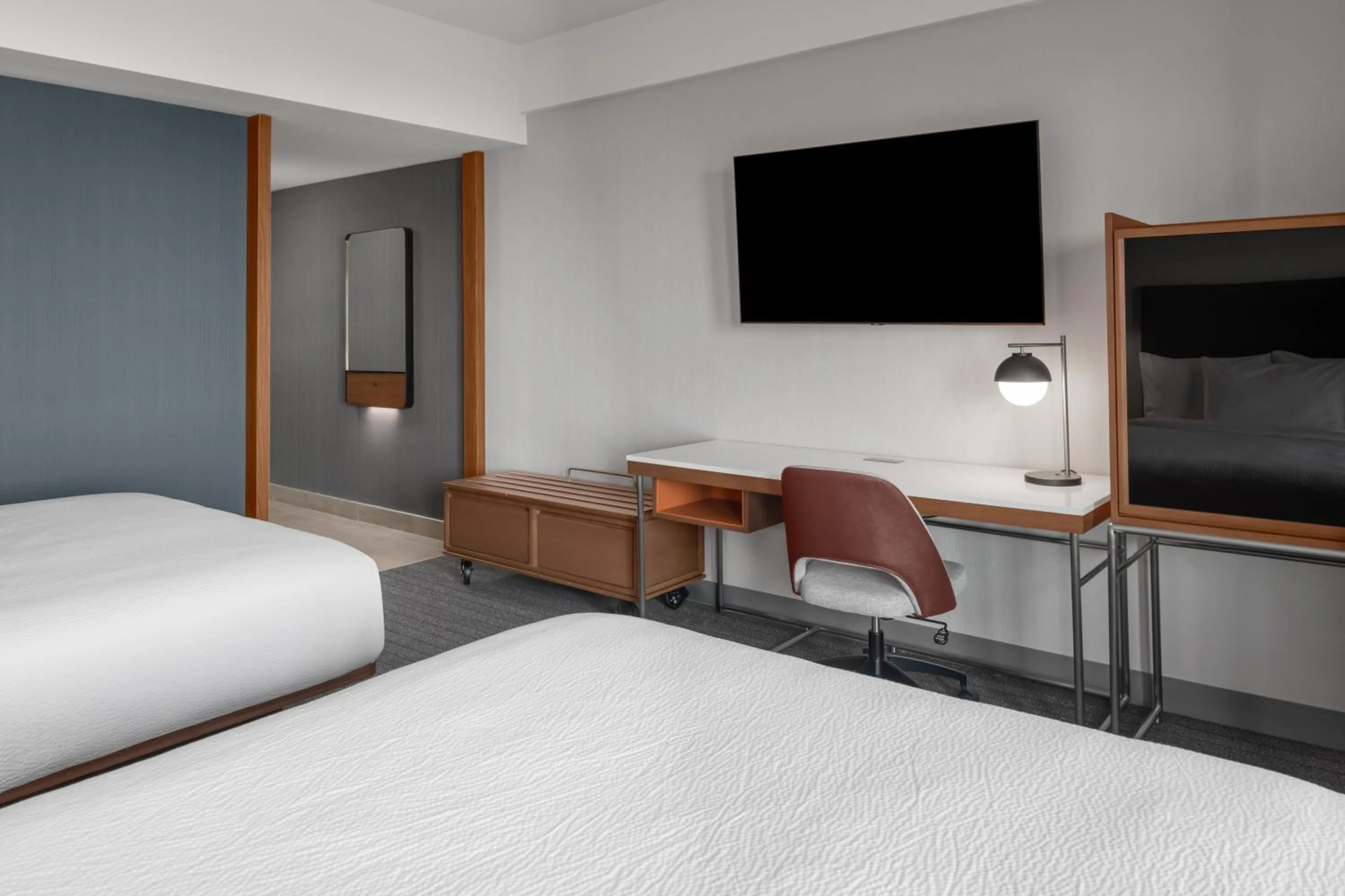 Bed in Courtyard by Marriott Woodland