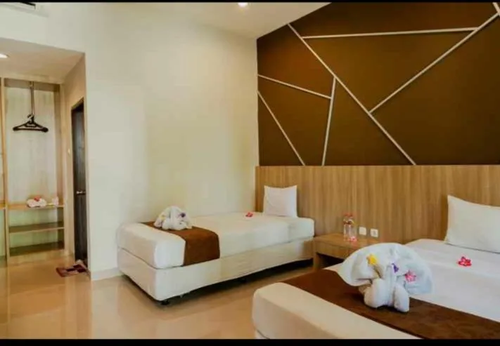 Bedroom, Bed in Puri Senggigi Hotel