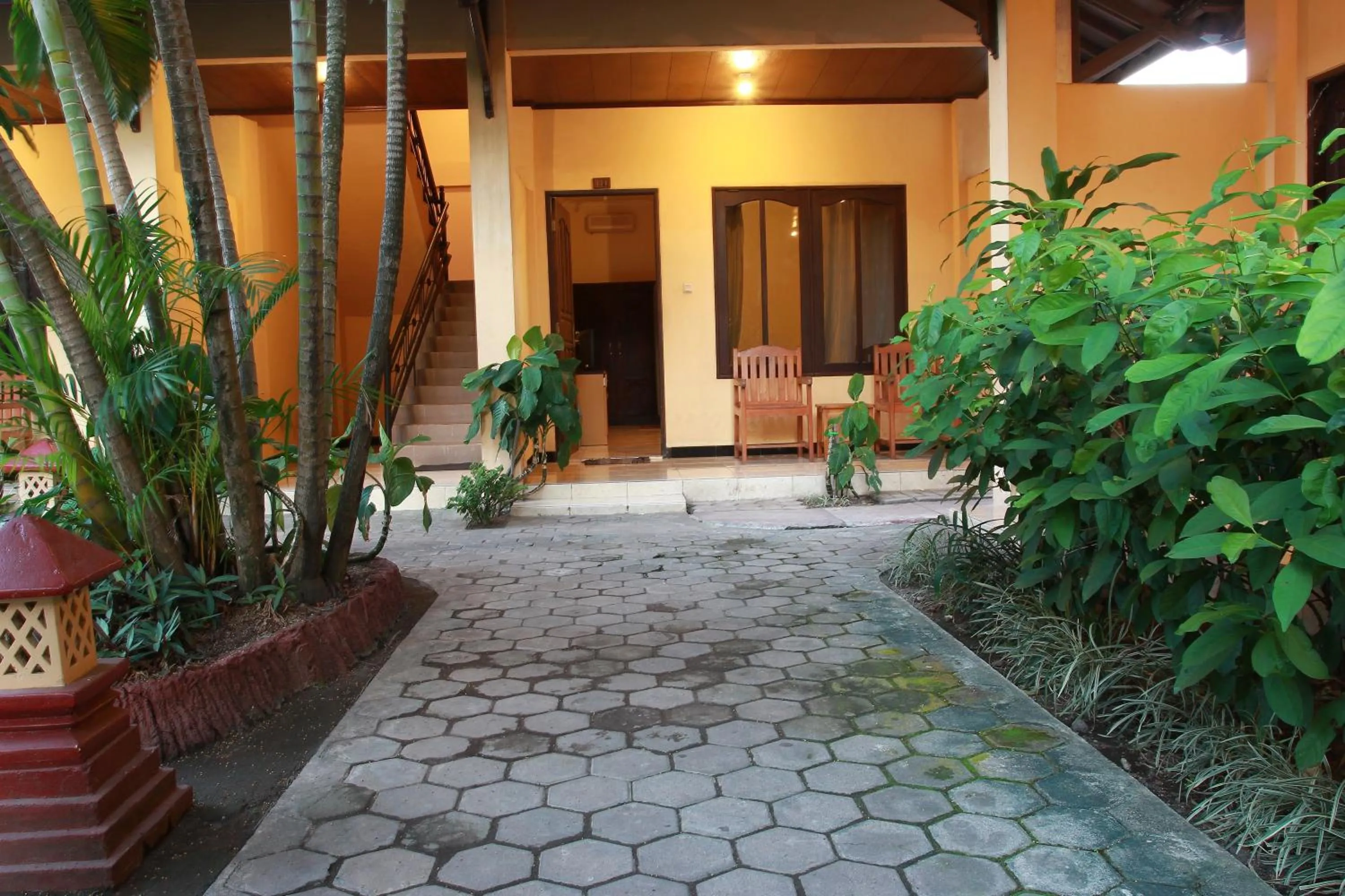 Facade/entrance in Puri Senggigi Hotel