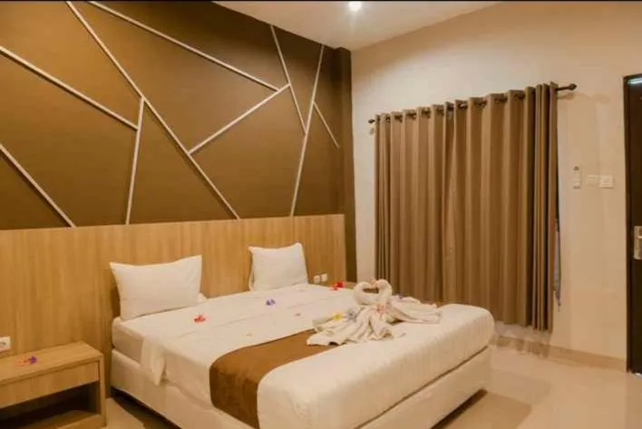Bedroom, Bed in Puri Senggigi Hotel