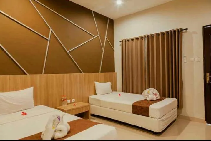 Bedroom, Bed in Puri Senggigi Hotel