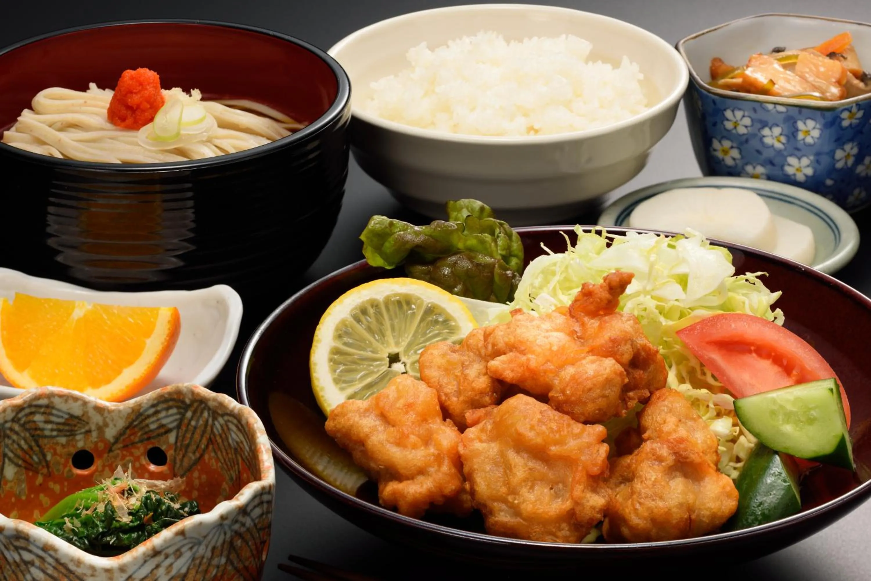 Dinner in Green Hotel Kitakami