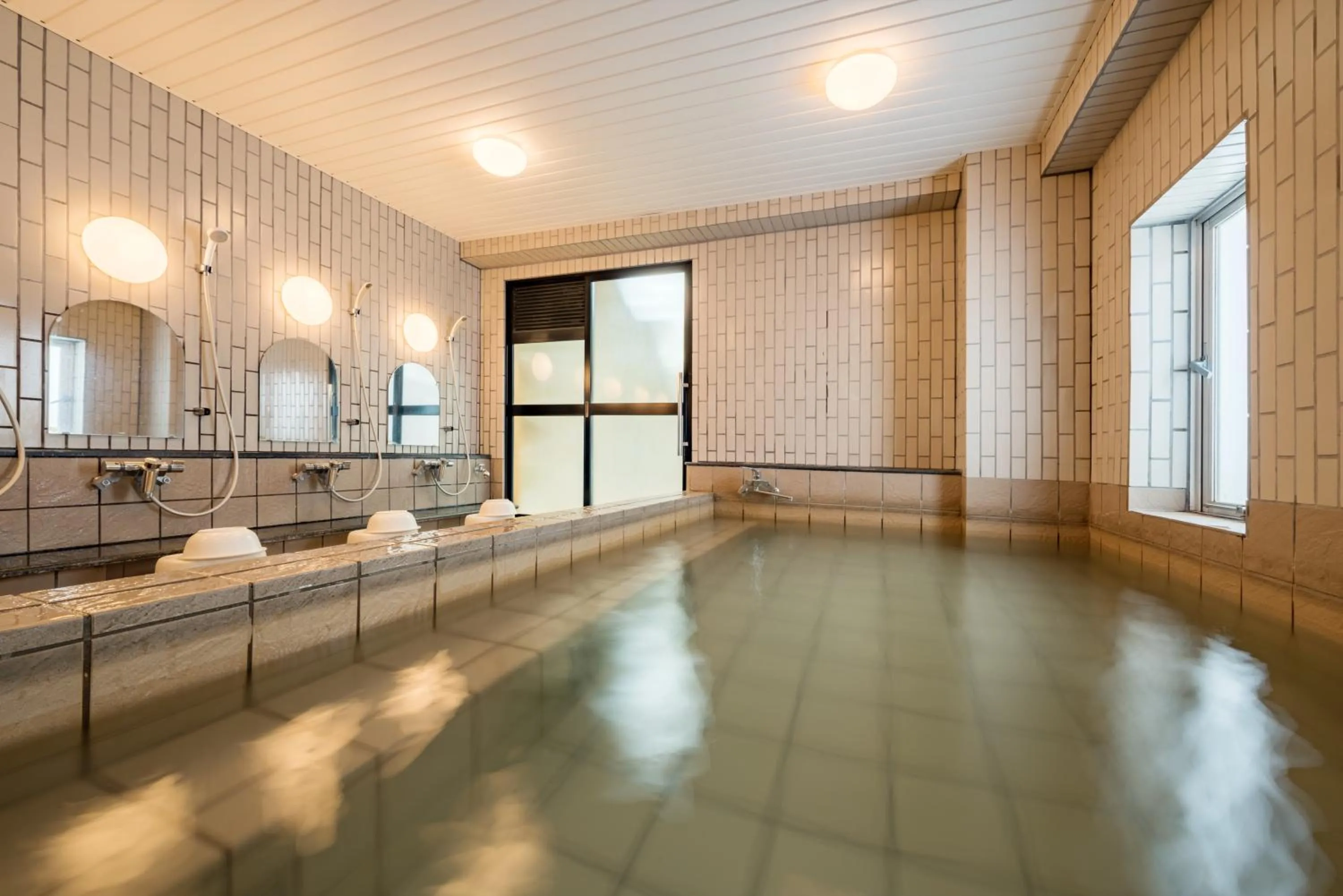 Public Bath in Green Hotel Kitakami