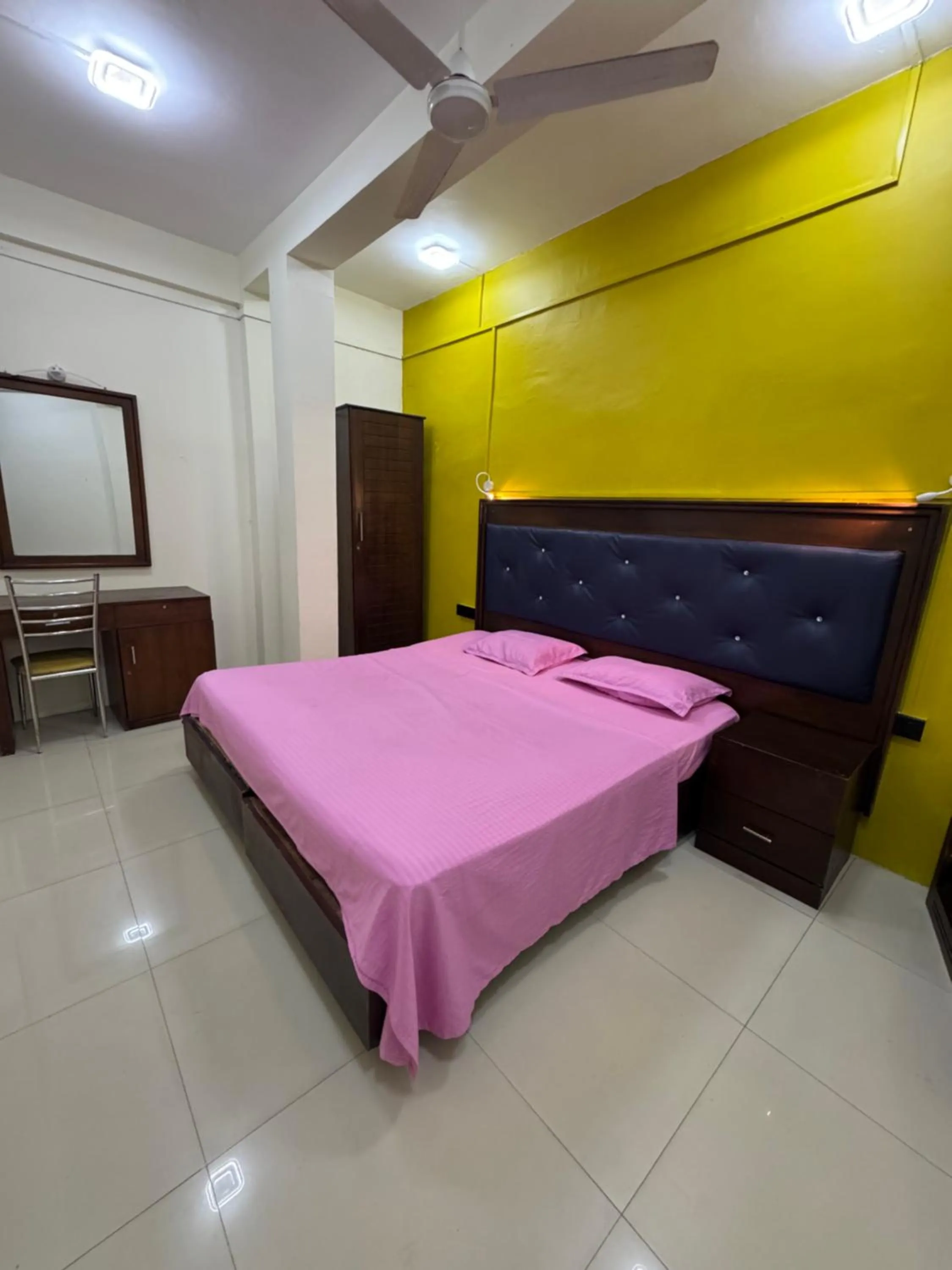 Bed in Metro City Hotel