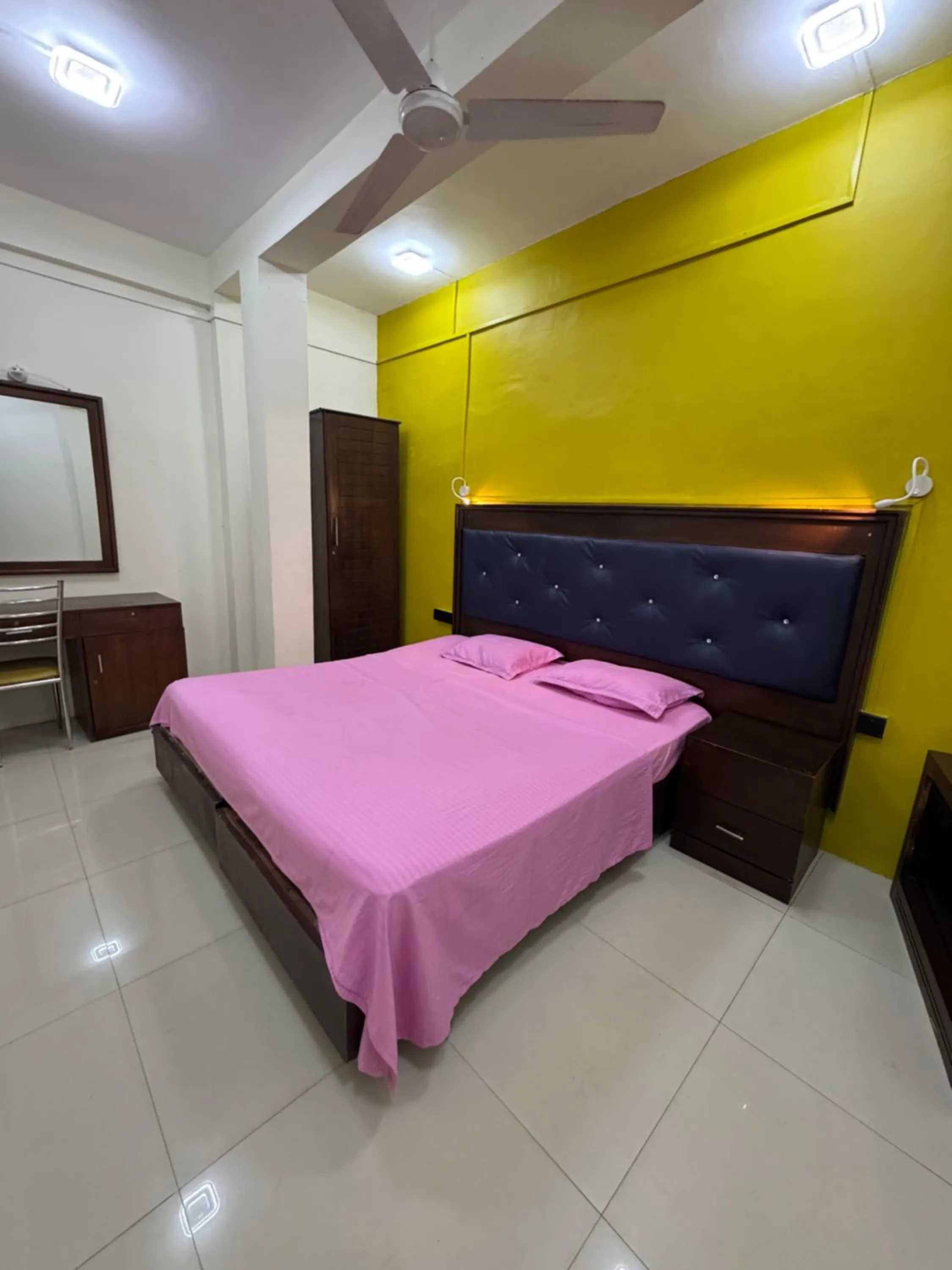 Bed in Metro City Hotel