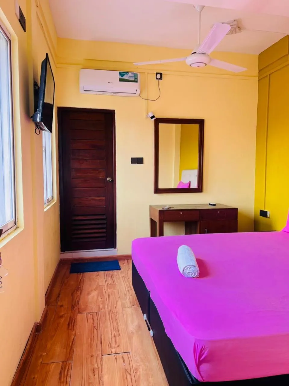 Bed in Metro City Hotel