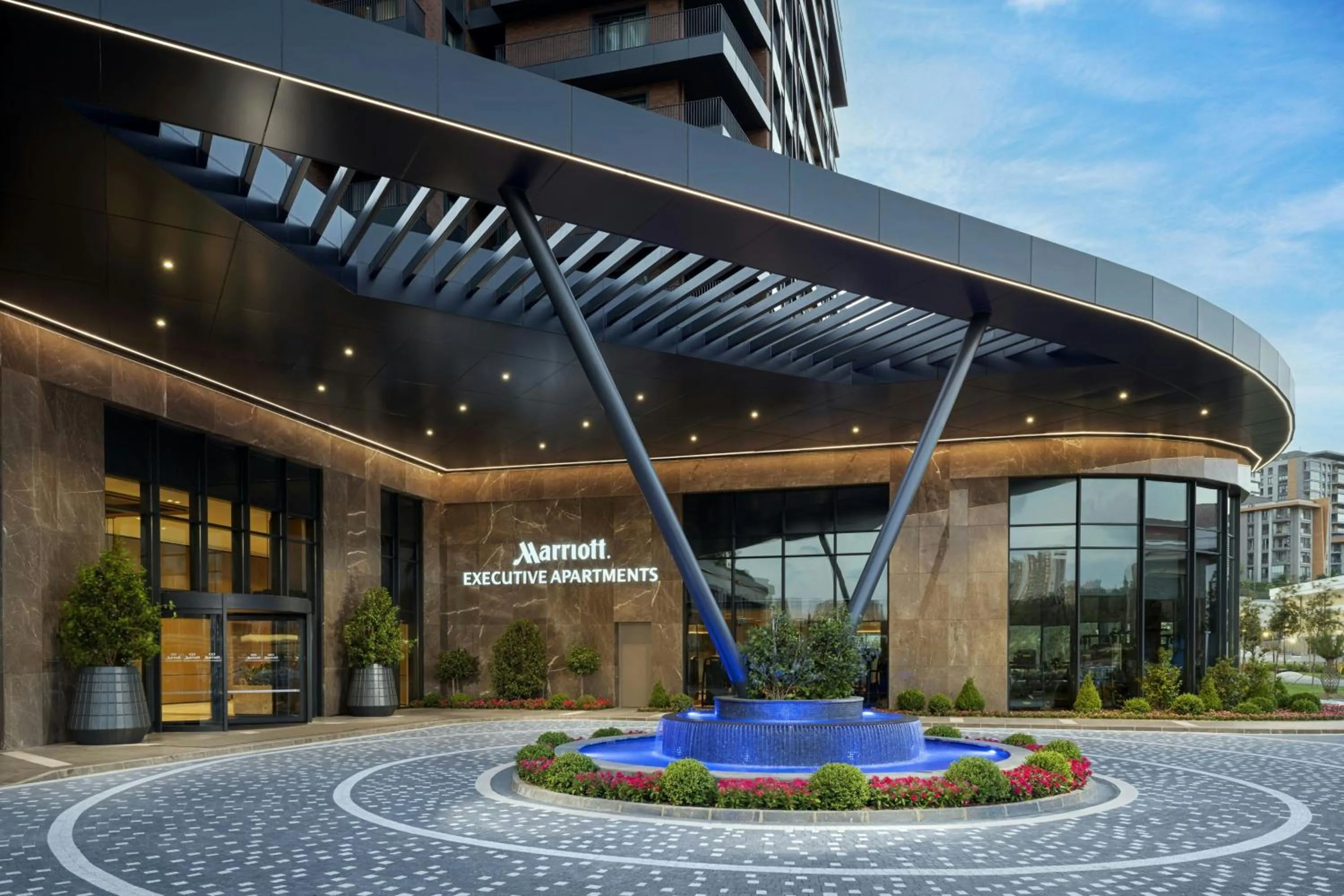 Property building in Marriott Executive Apartments Istanbul Tema World