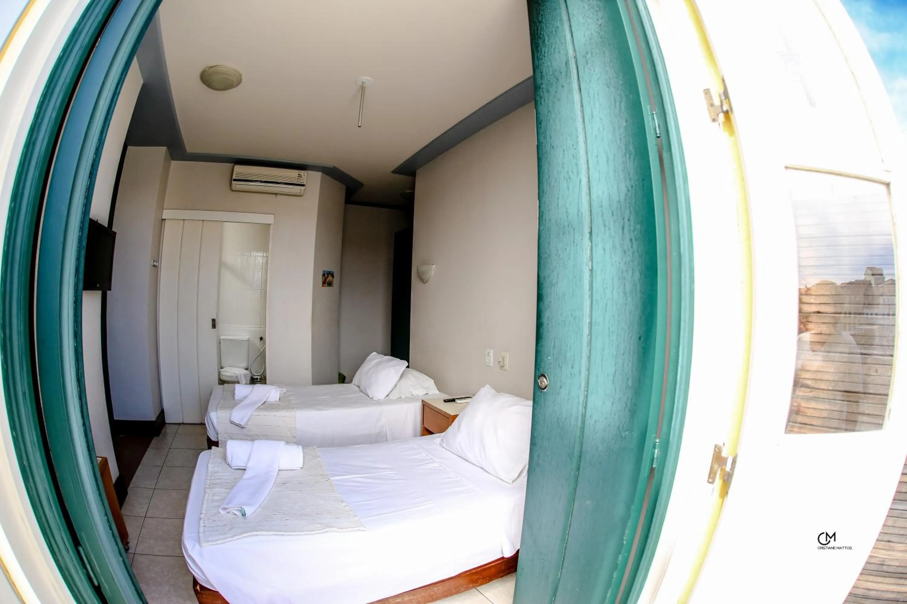 Bed in Hotel Pousada da Mangueira