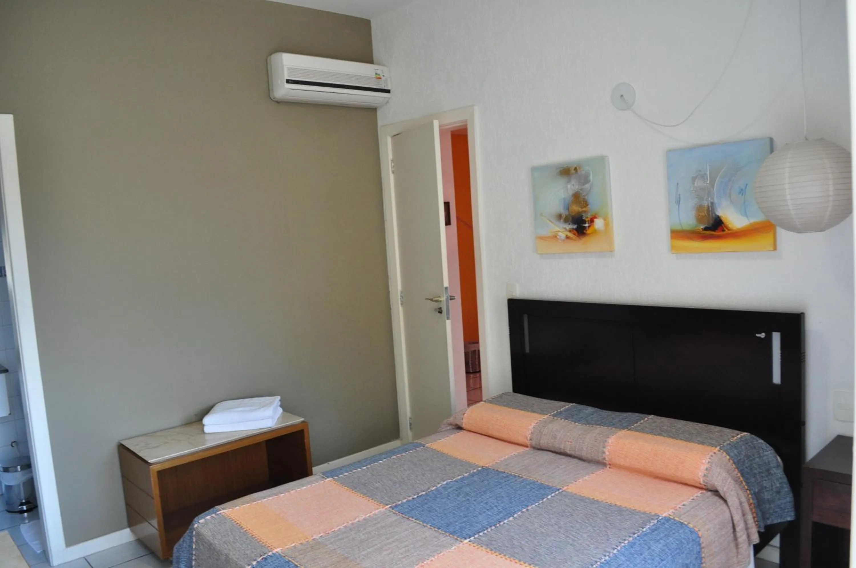 Bed in Hotel Pousada da Mangueira