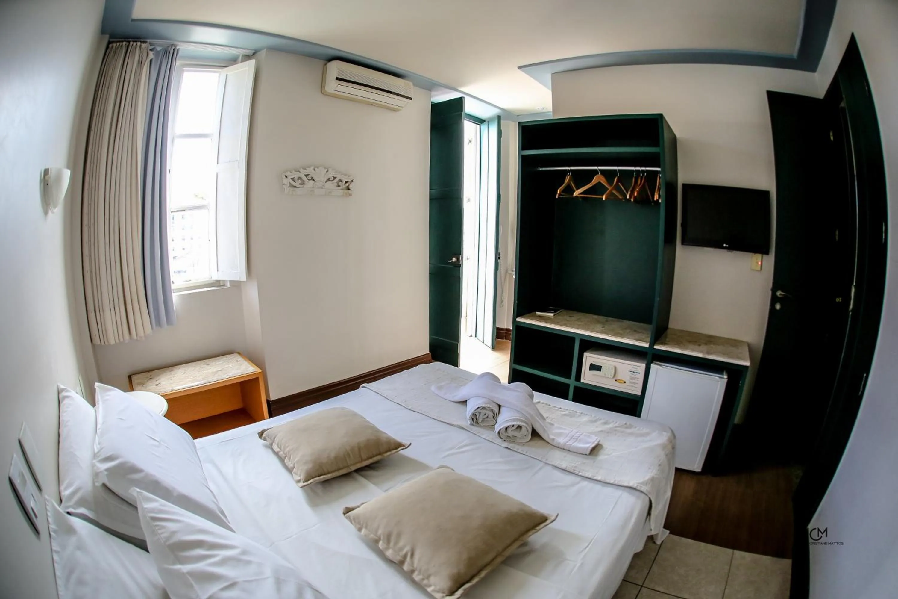 Bed in Hotel Pousada da Mangueira