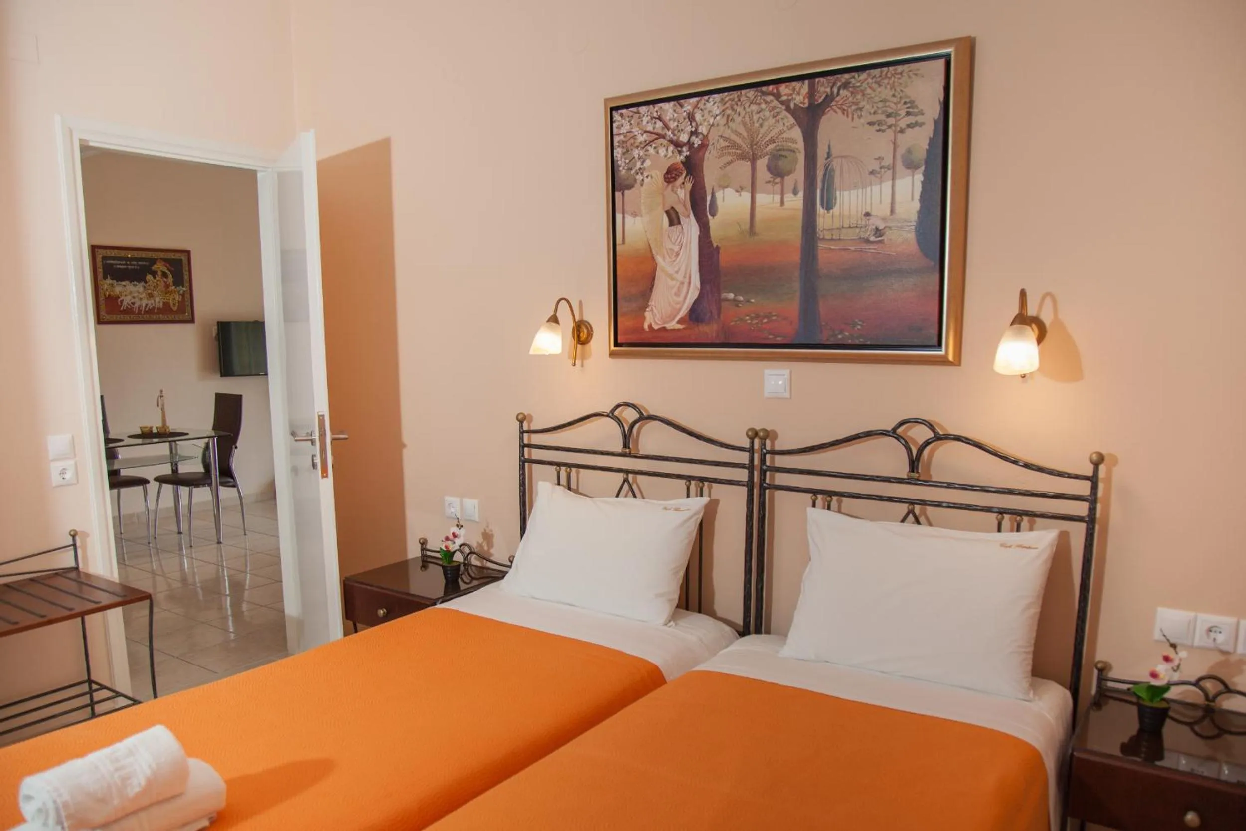 Photo of the whole room, Bed in Brentanos Apartments - A - View of Paradise