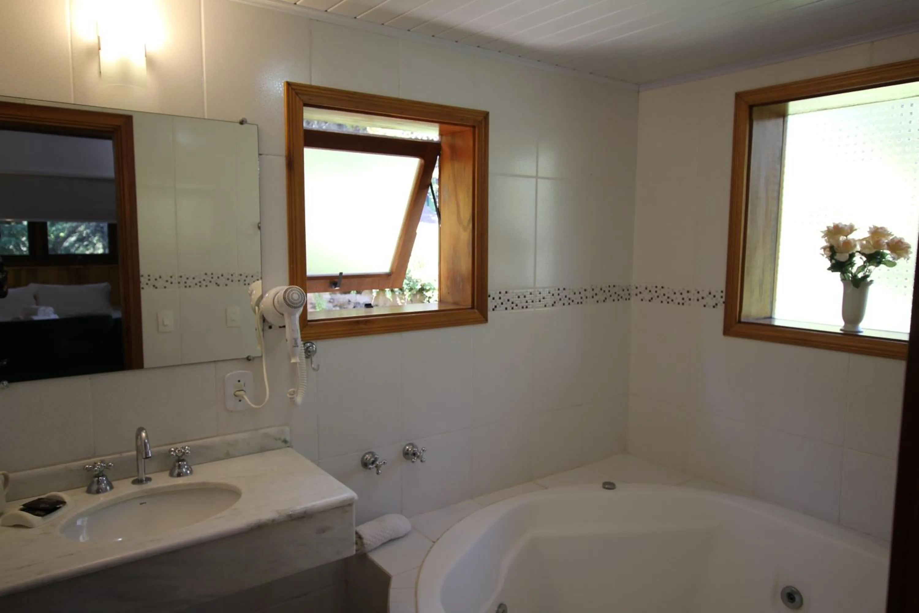 Hot Tub in Pousada Aguia da Montanha