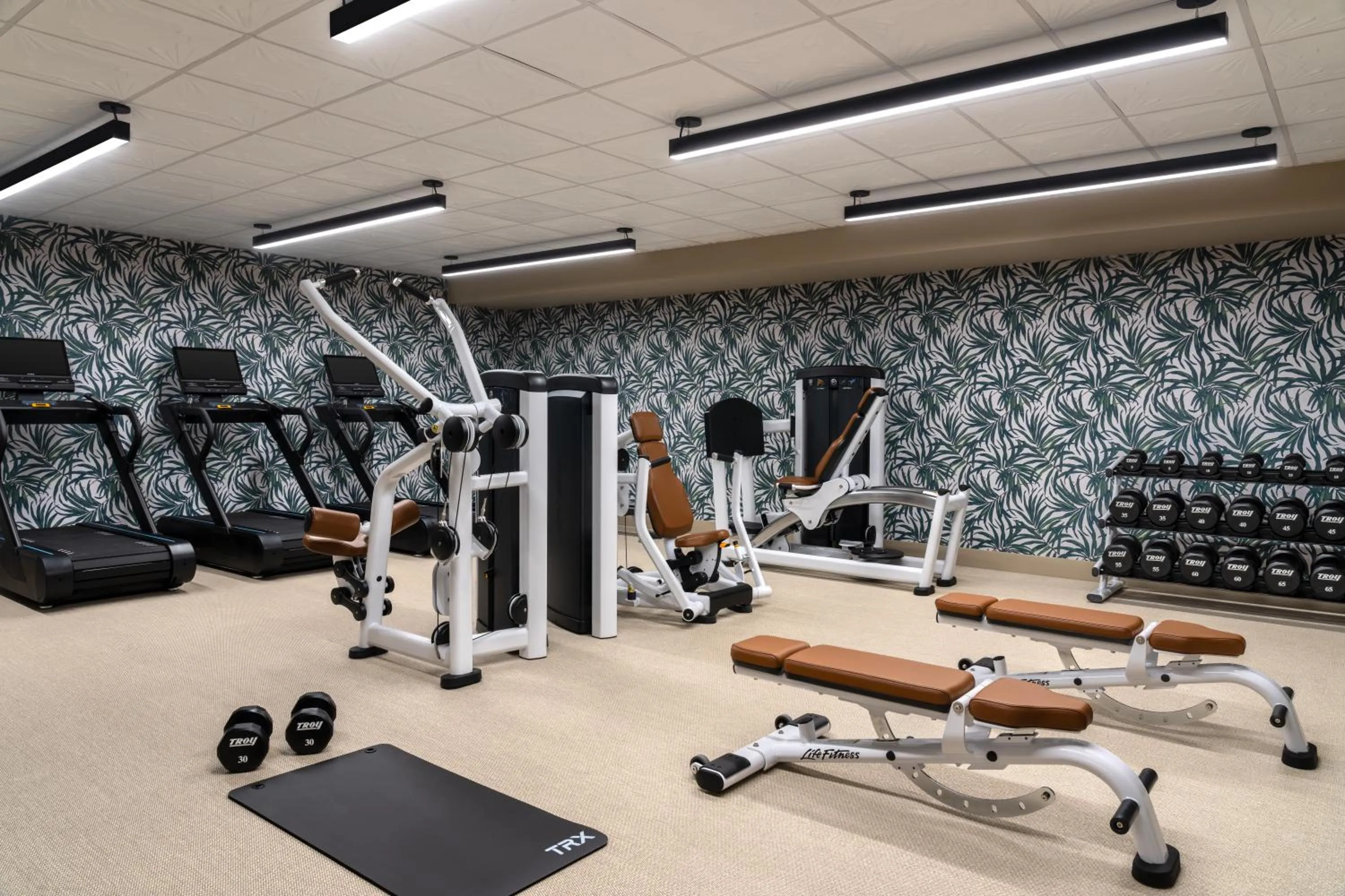 Fitness centre/facilities in La Bahia Hotel & Spa