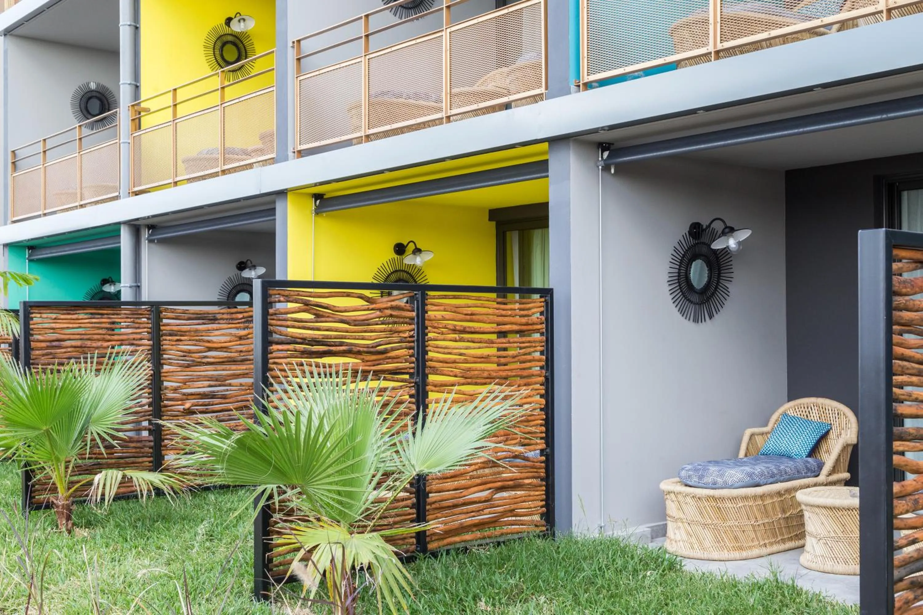 Garden in Dina Morgabine Saint Gilles