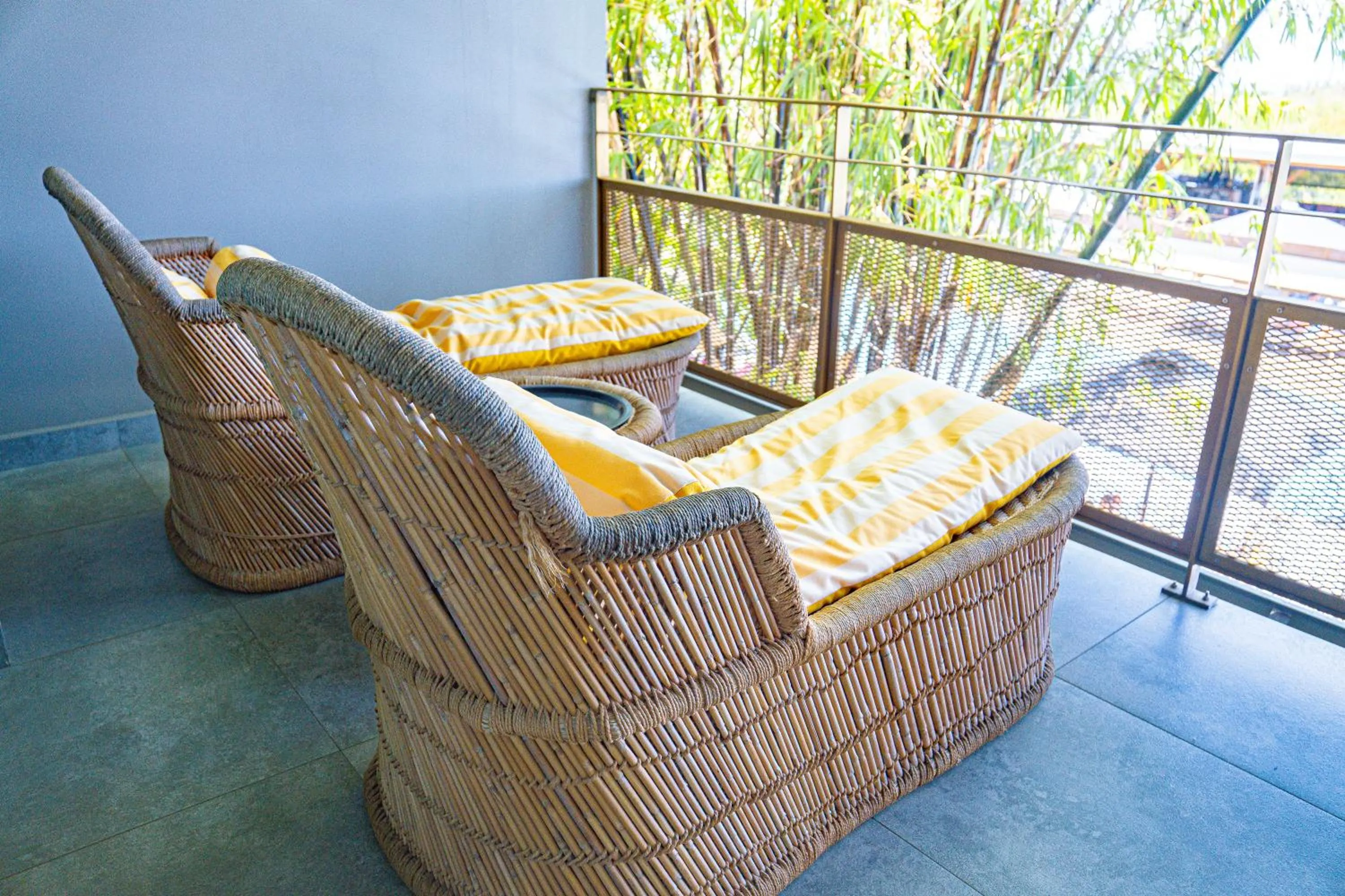 Patio in Dina Morgabine Saint Gilles