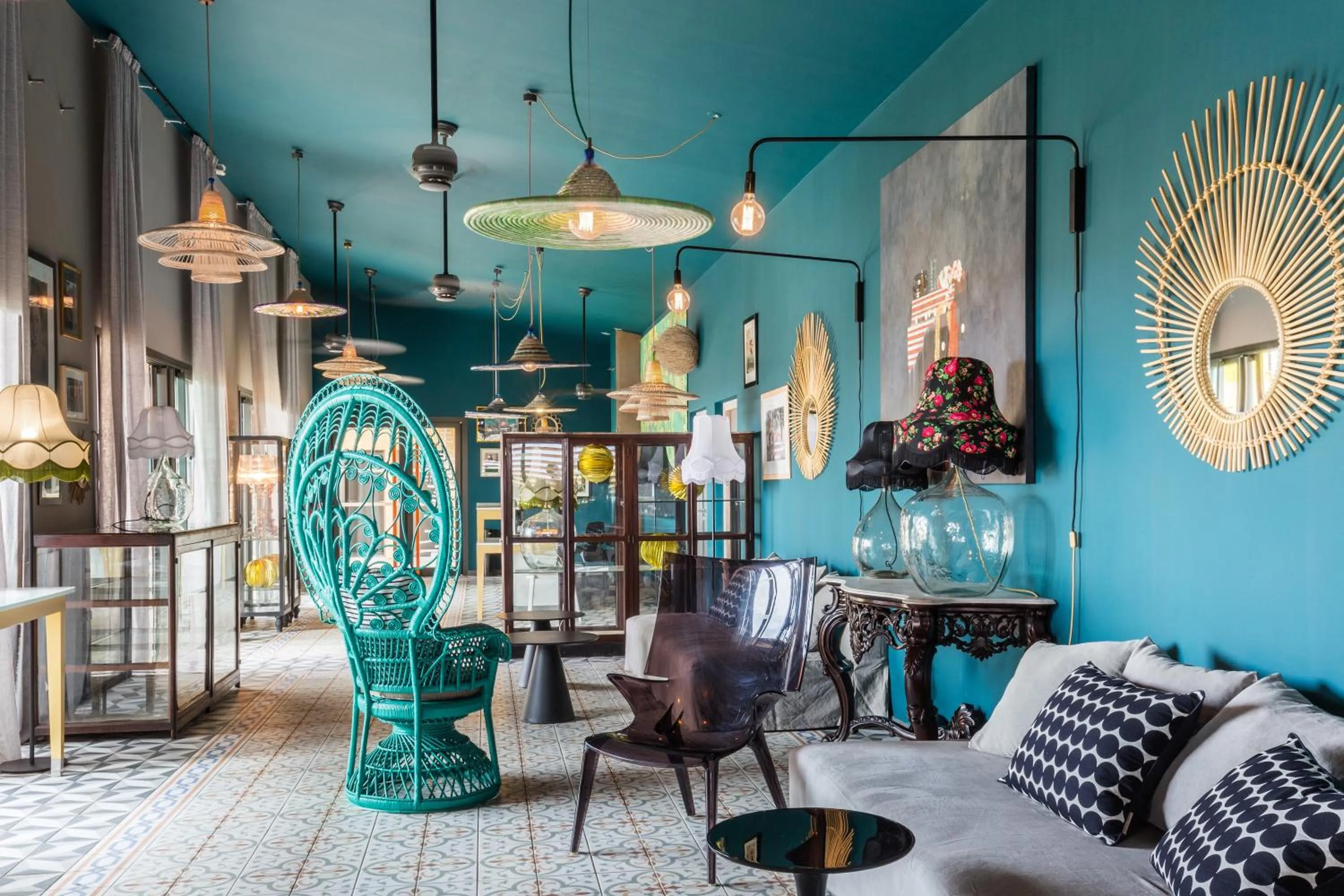 Lobby or reception in Dina Morgabine Saint Gilles