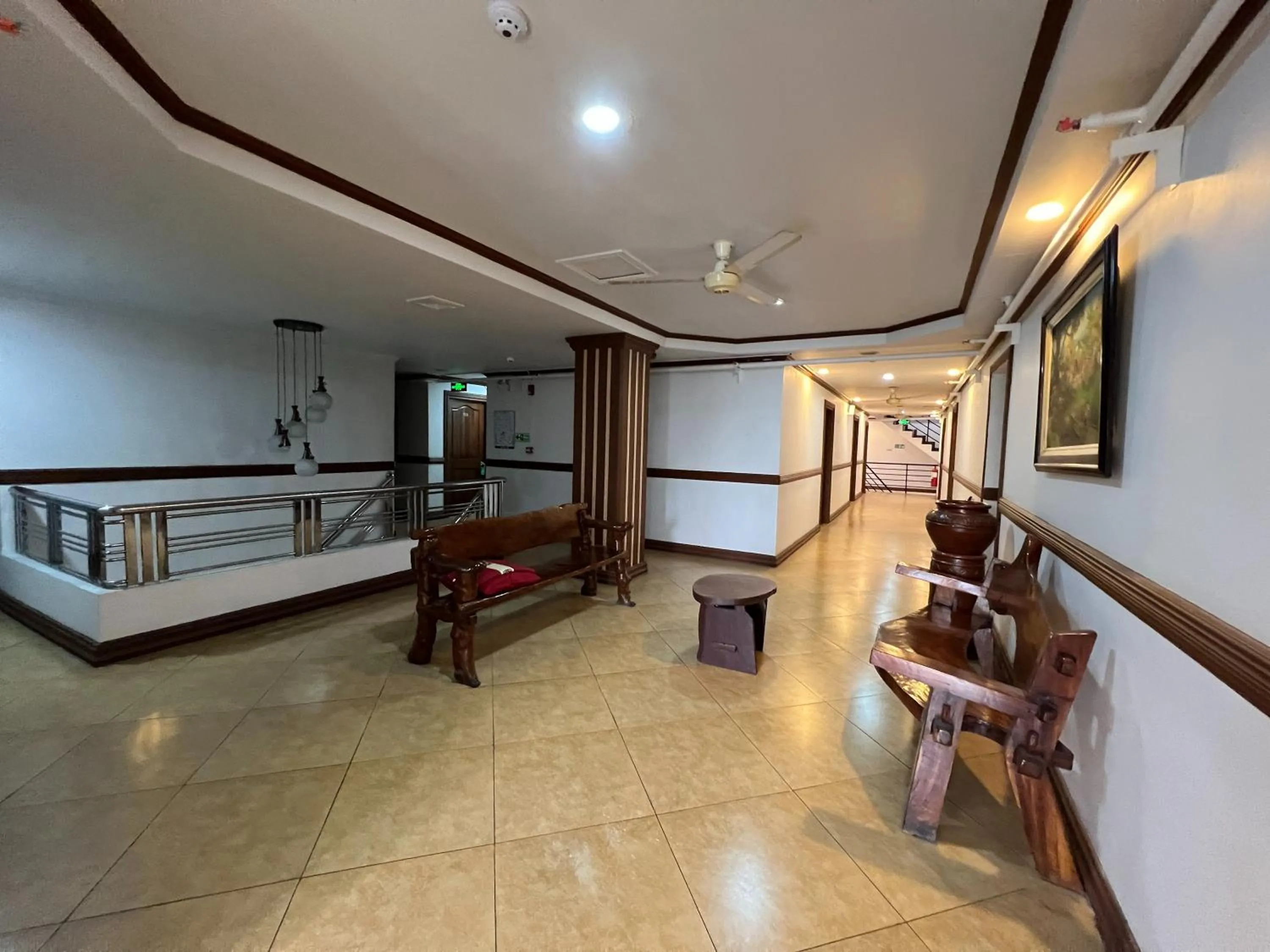 Seating area in Rossa Hotel