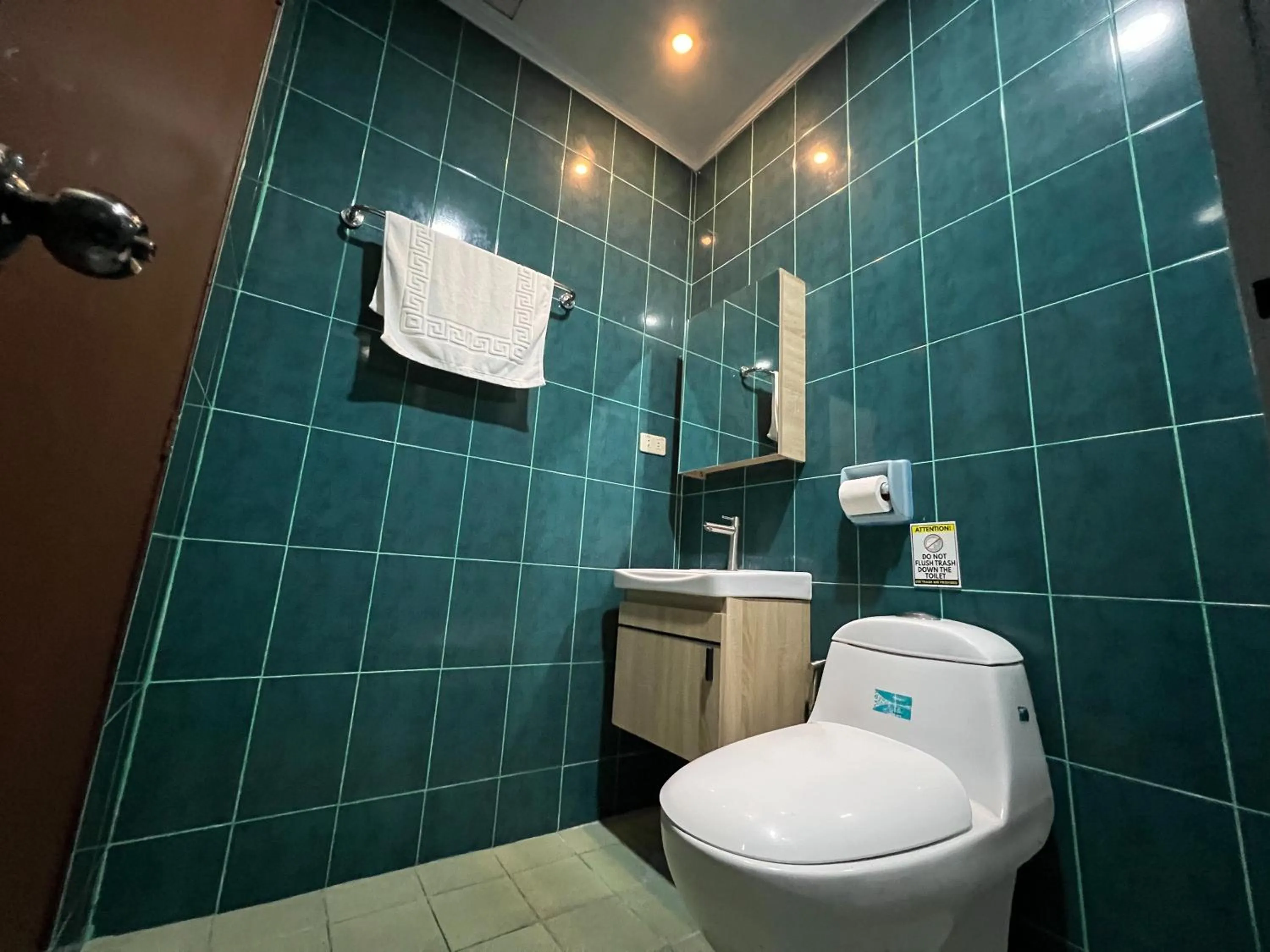 Bathroom in Rossa Hotel