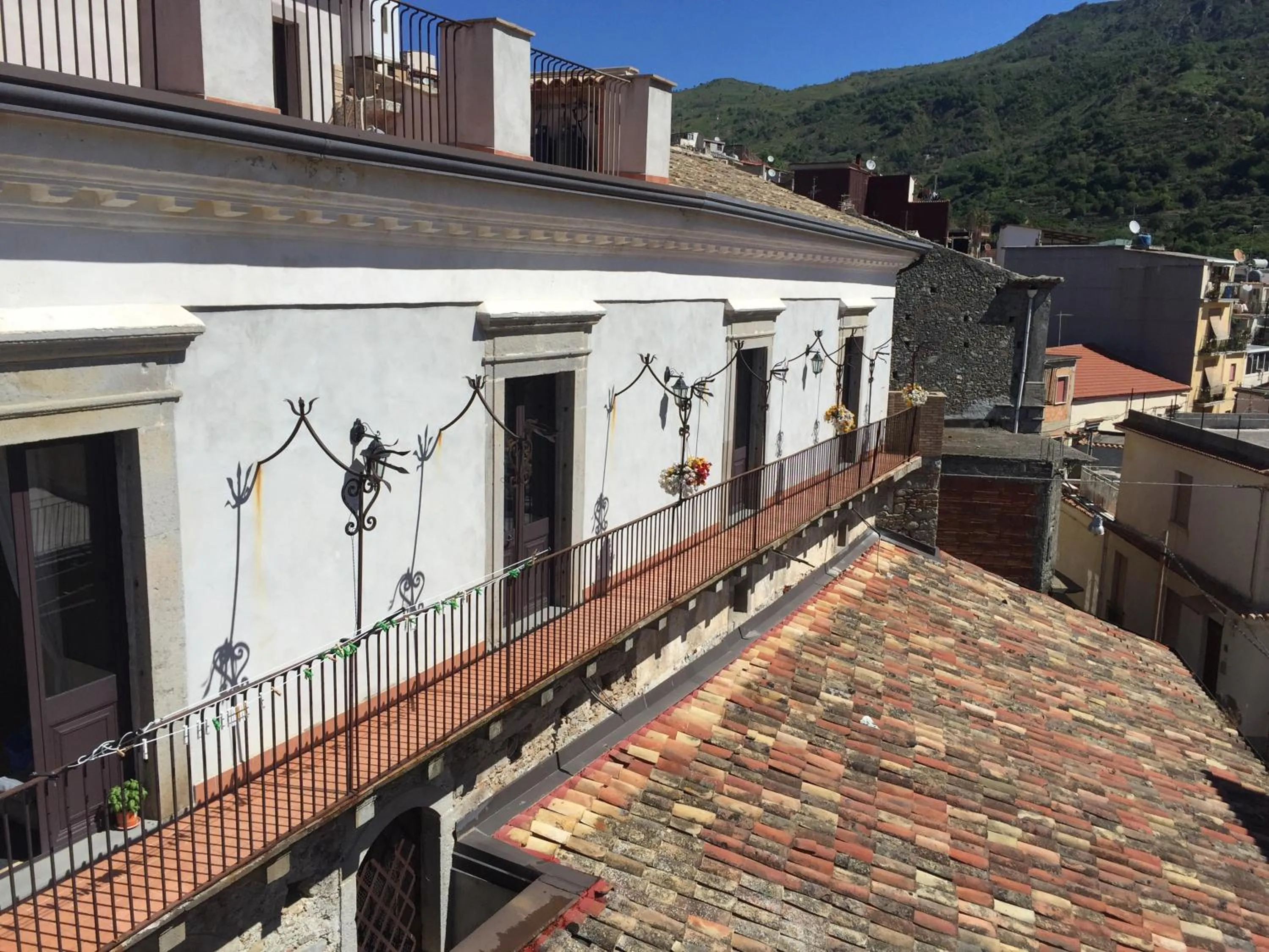 Balcony/Terrace in Palazzo Cutrufelli