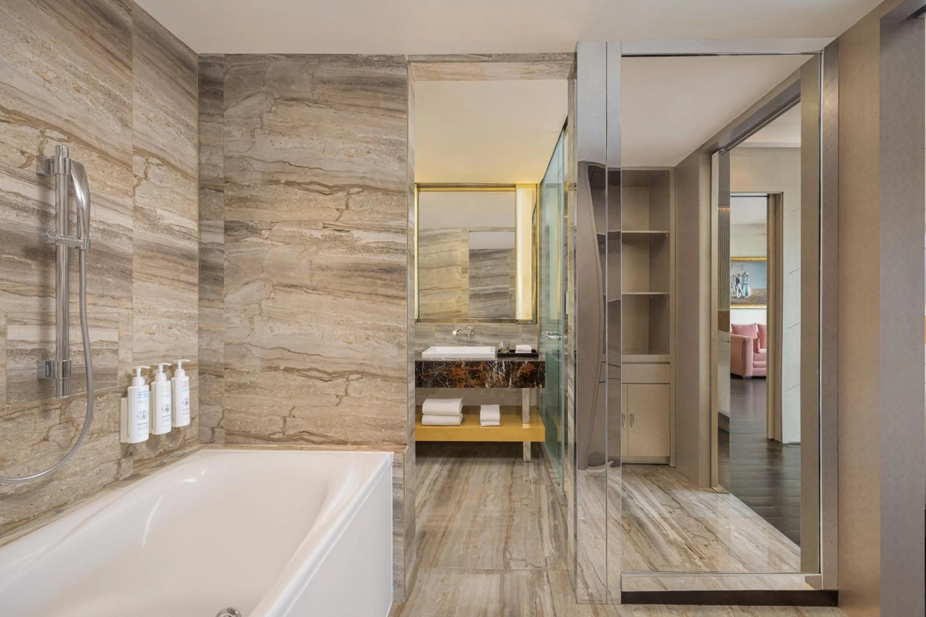 Bathroom in Renaissance Lucknow Hotel, Gomti Nagar