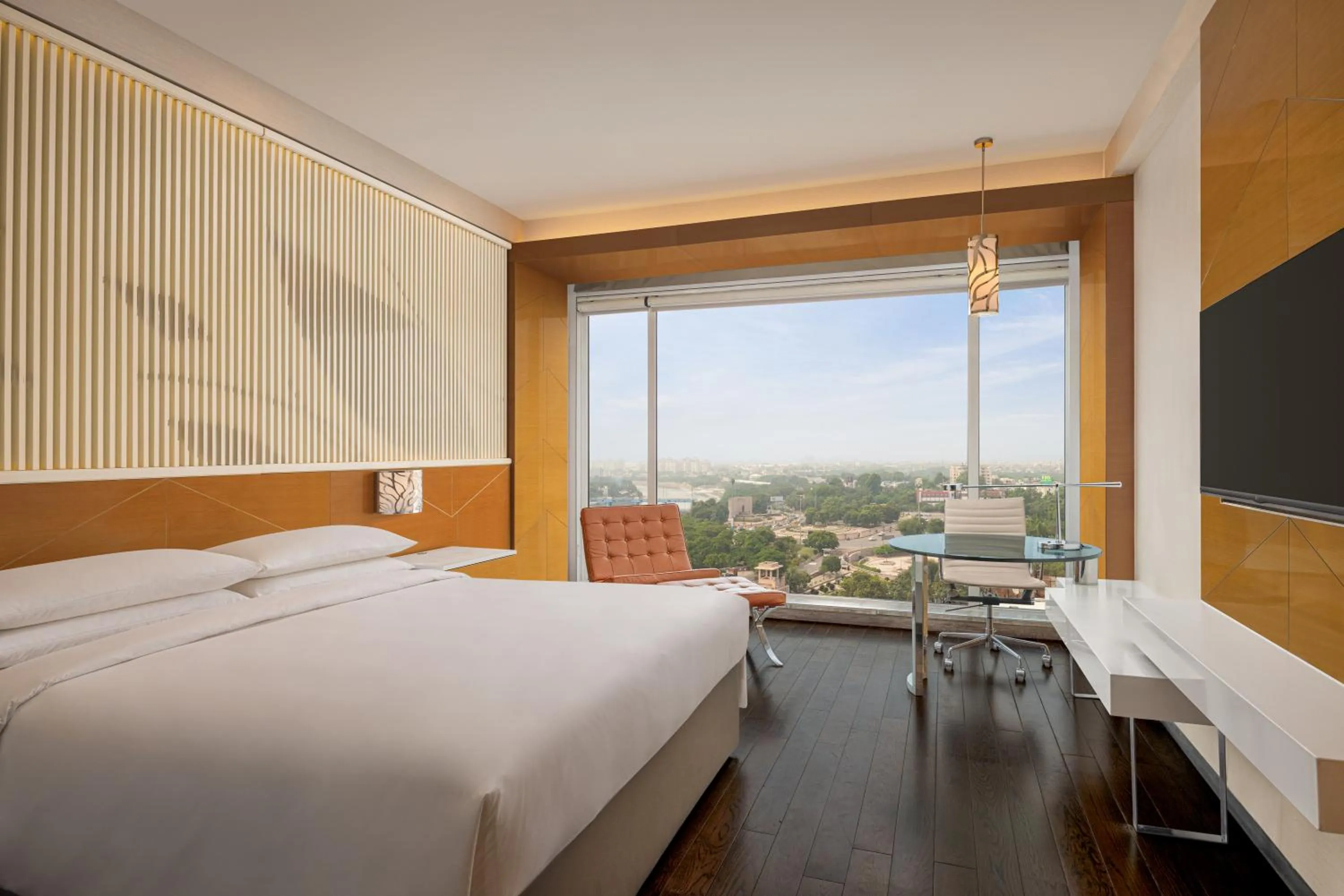 Bed in Renaissance Lucknow Hotel, Gomti Nagar