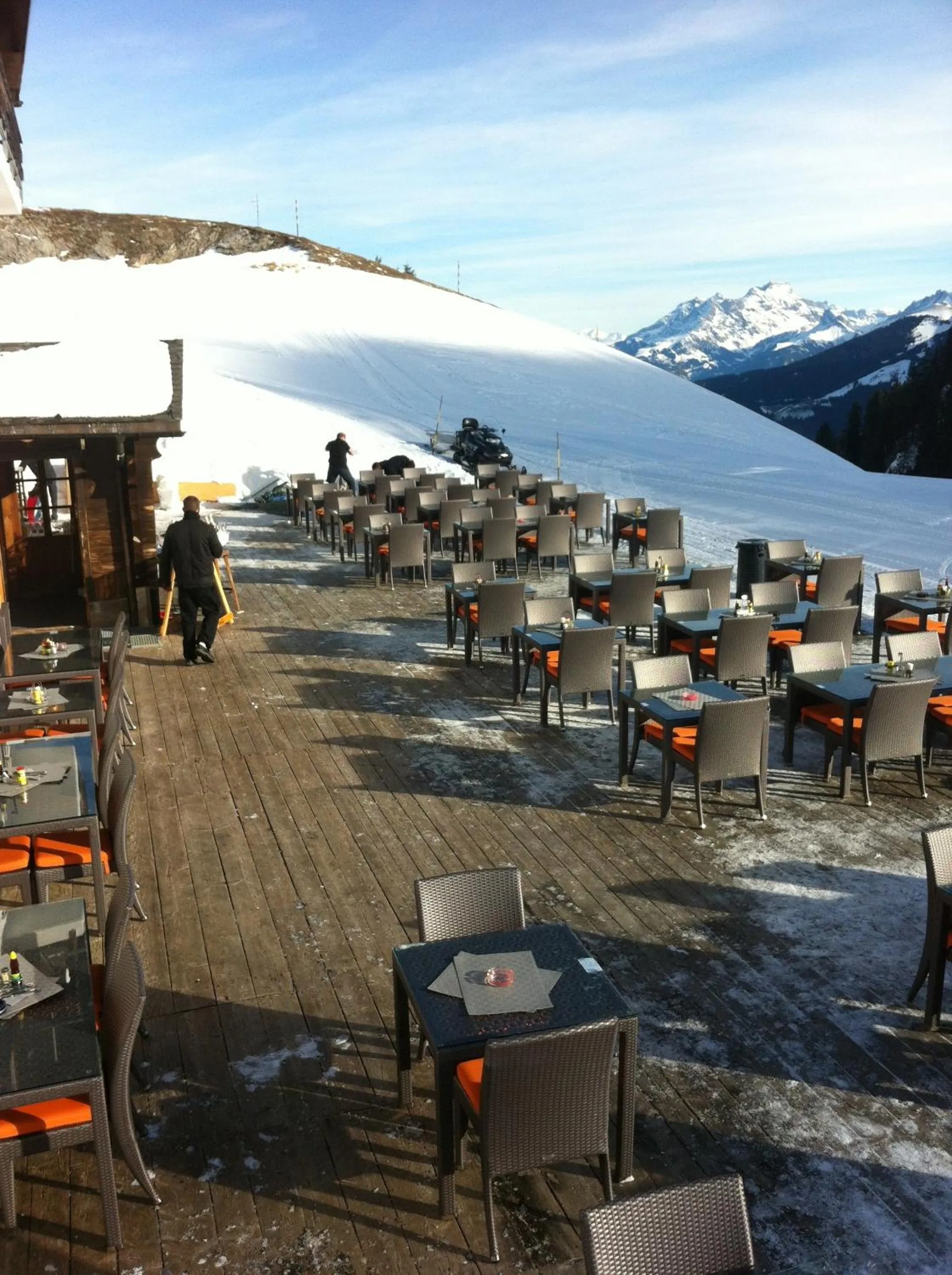 Restaurant/places to eat in Refuge Le Marcheuson