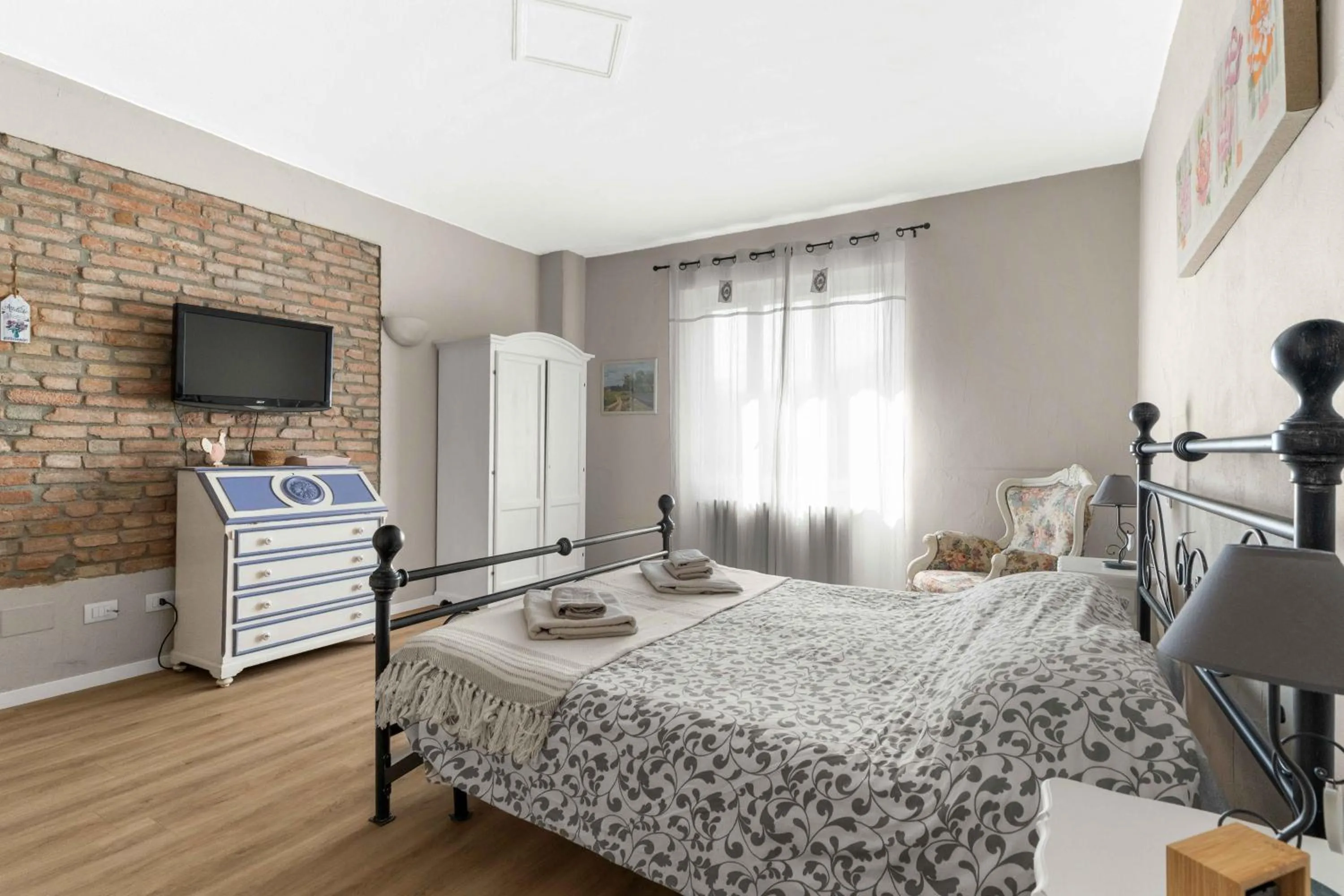 Bed in La Locanda Del Molino