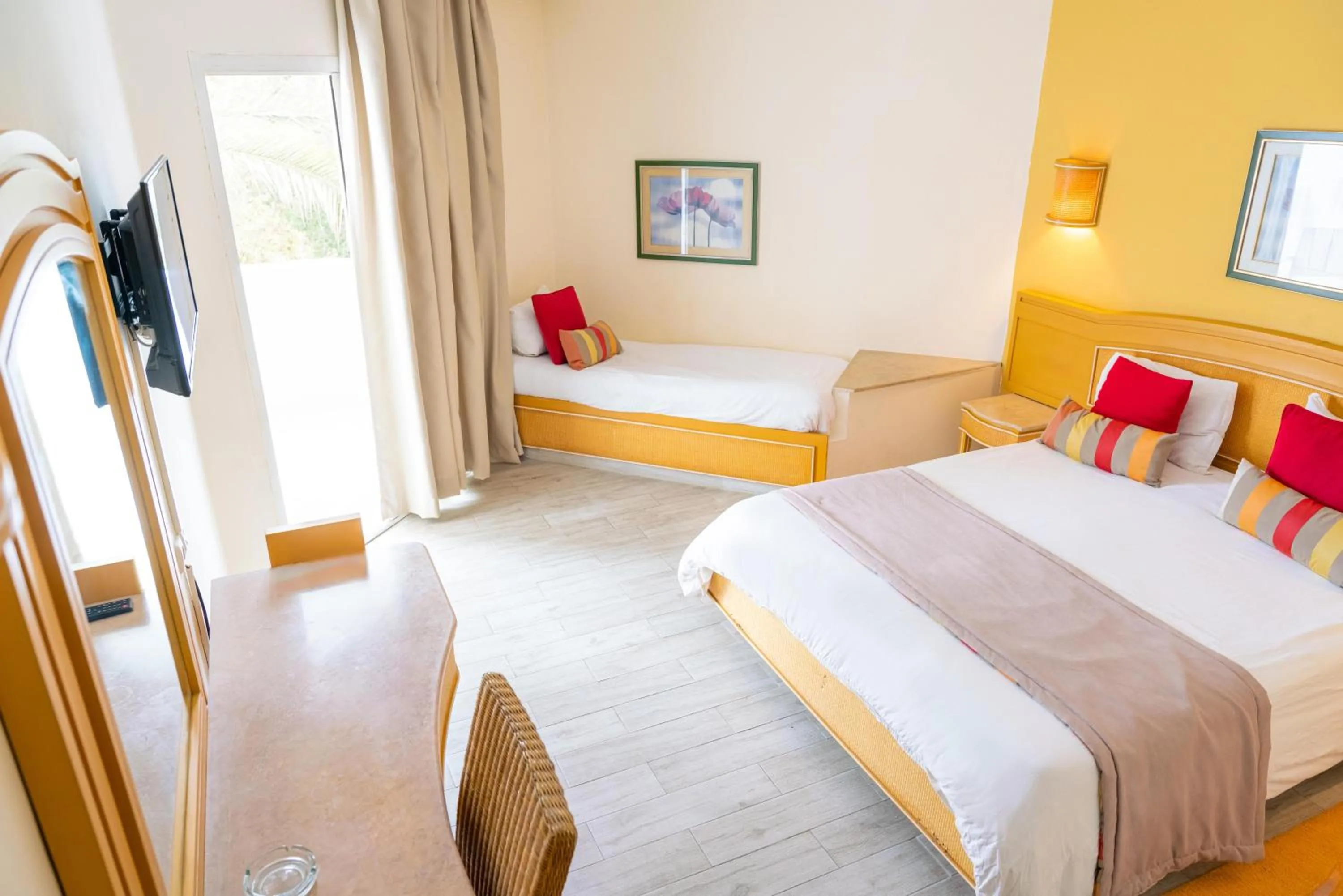 Bed in Hammamet Garden Resort and Spa