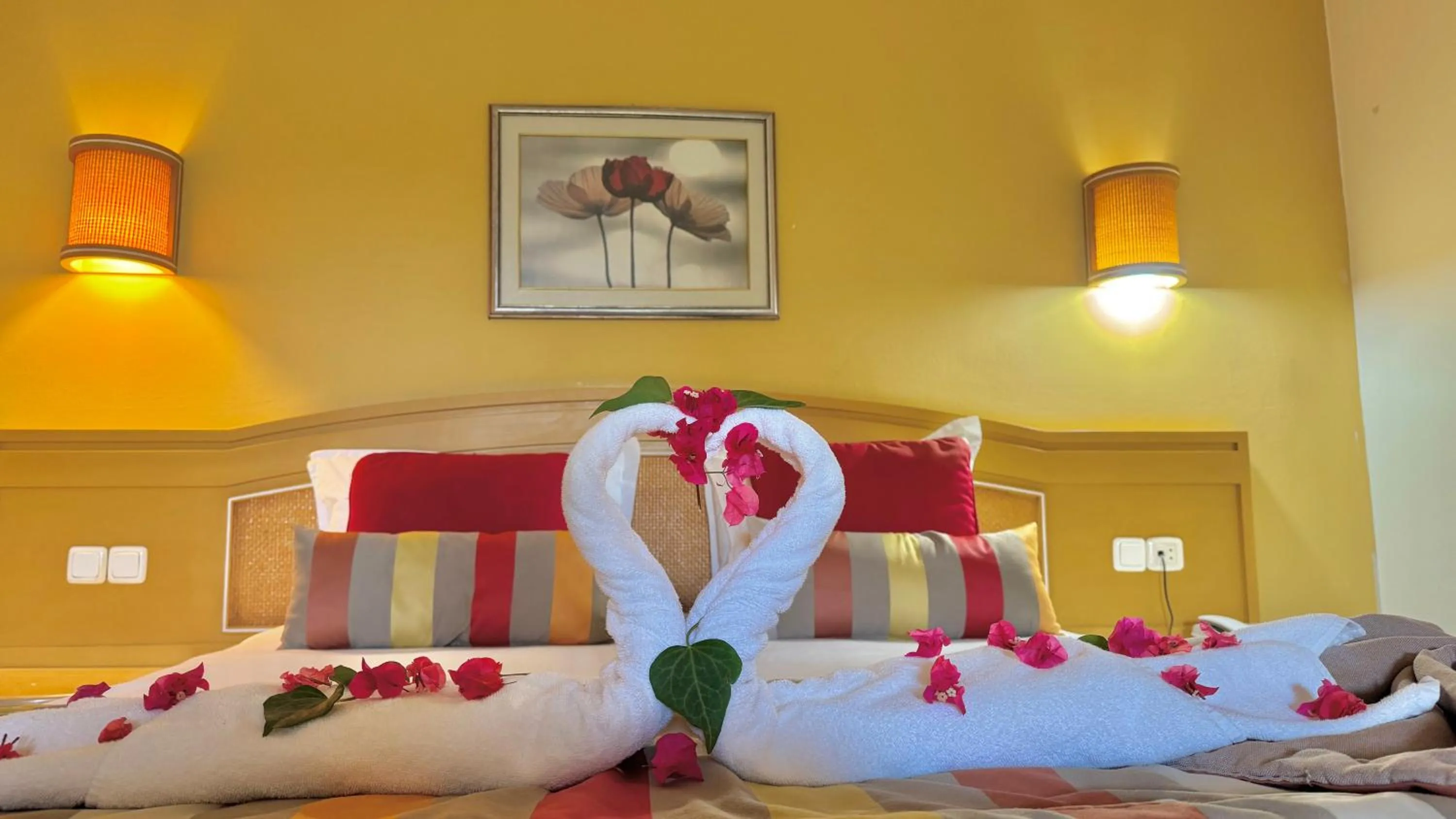 Bed in Hammamet Garden Resort and Spa