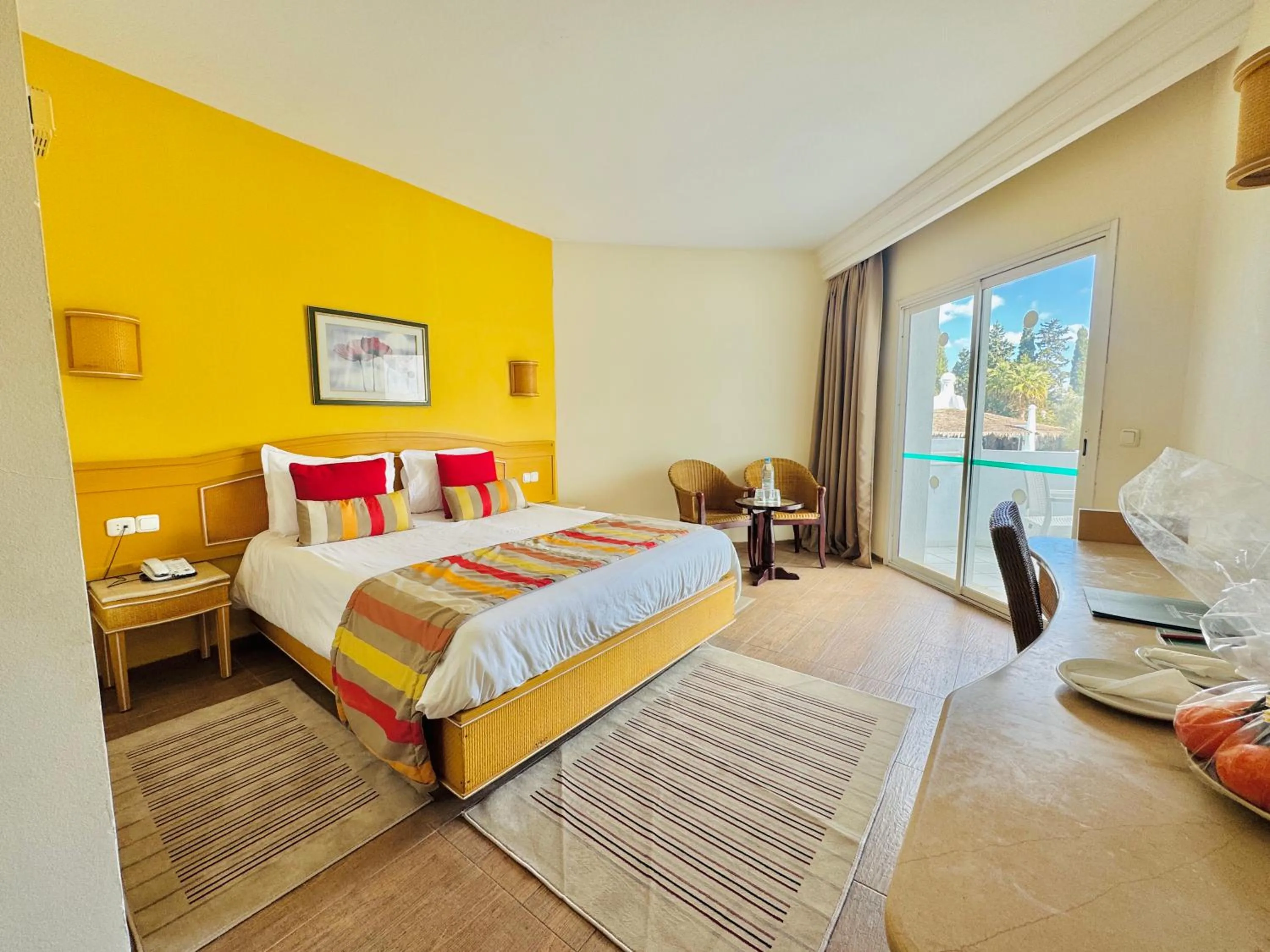 Bed in Hammamet Garden Resort and Spa
