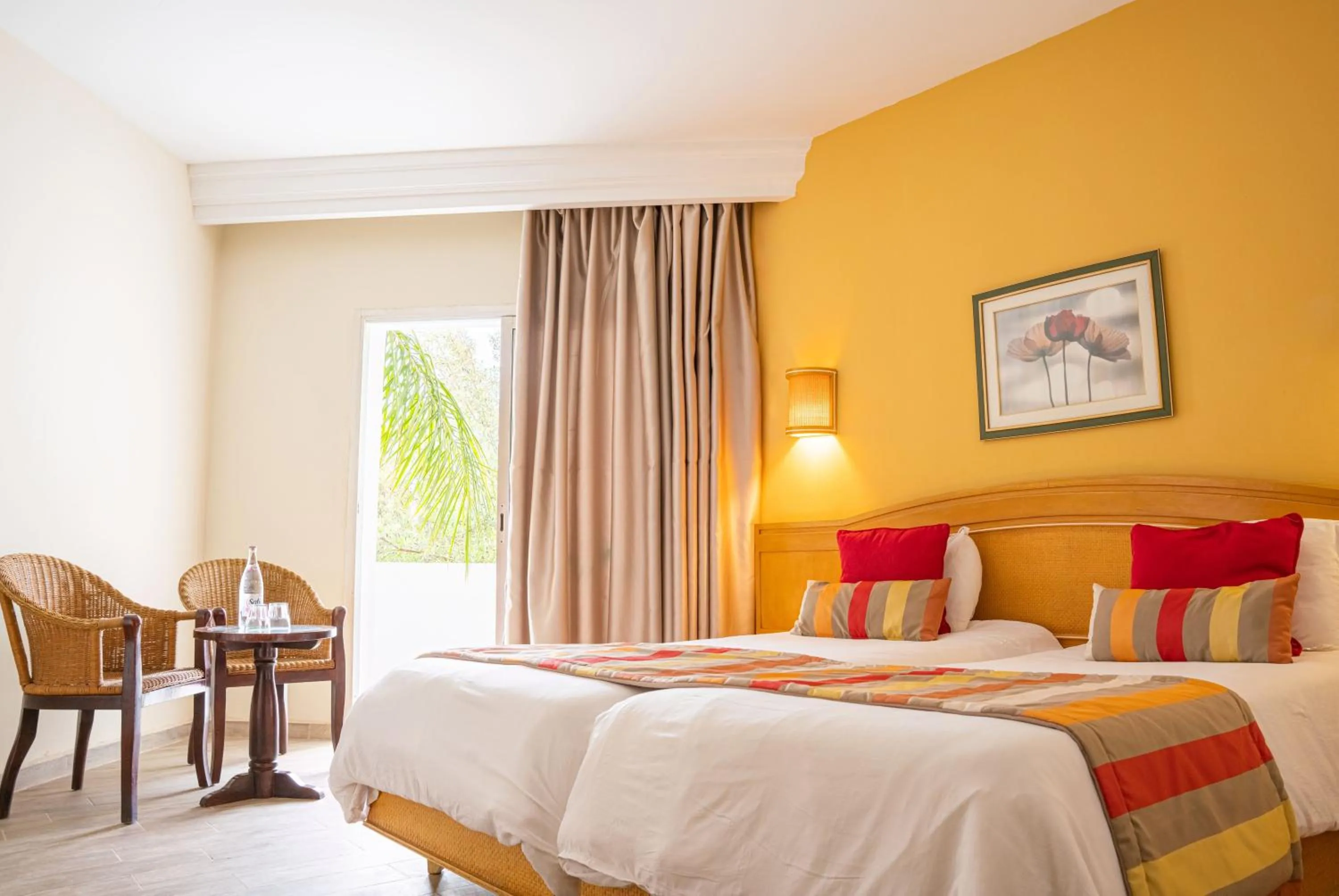 Bed in Hammamet Garden Resort and Spa