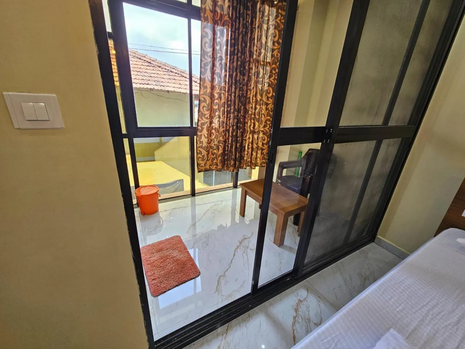 Bed in Ashwini Hotel And Lodging