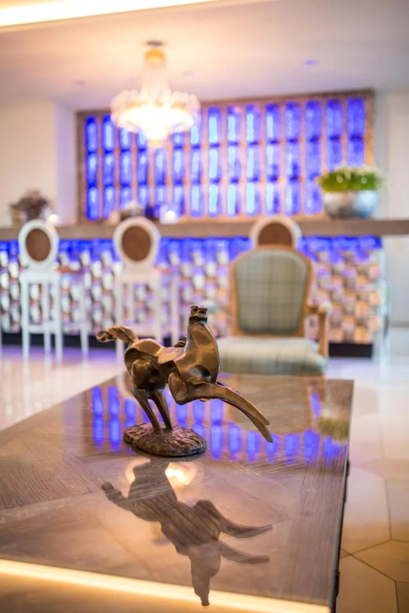 Lounge or bar in Hotel Schloss Leitheim