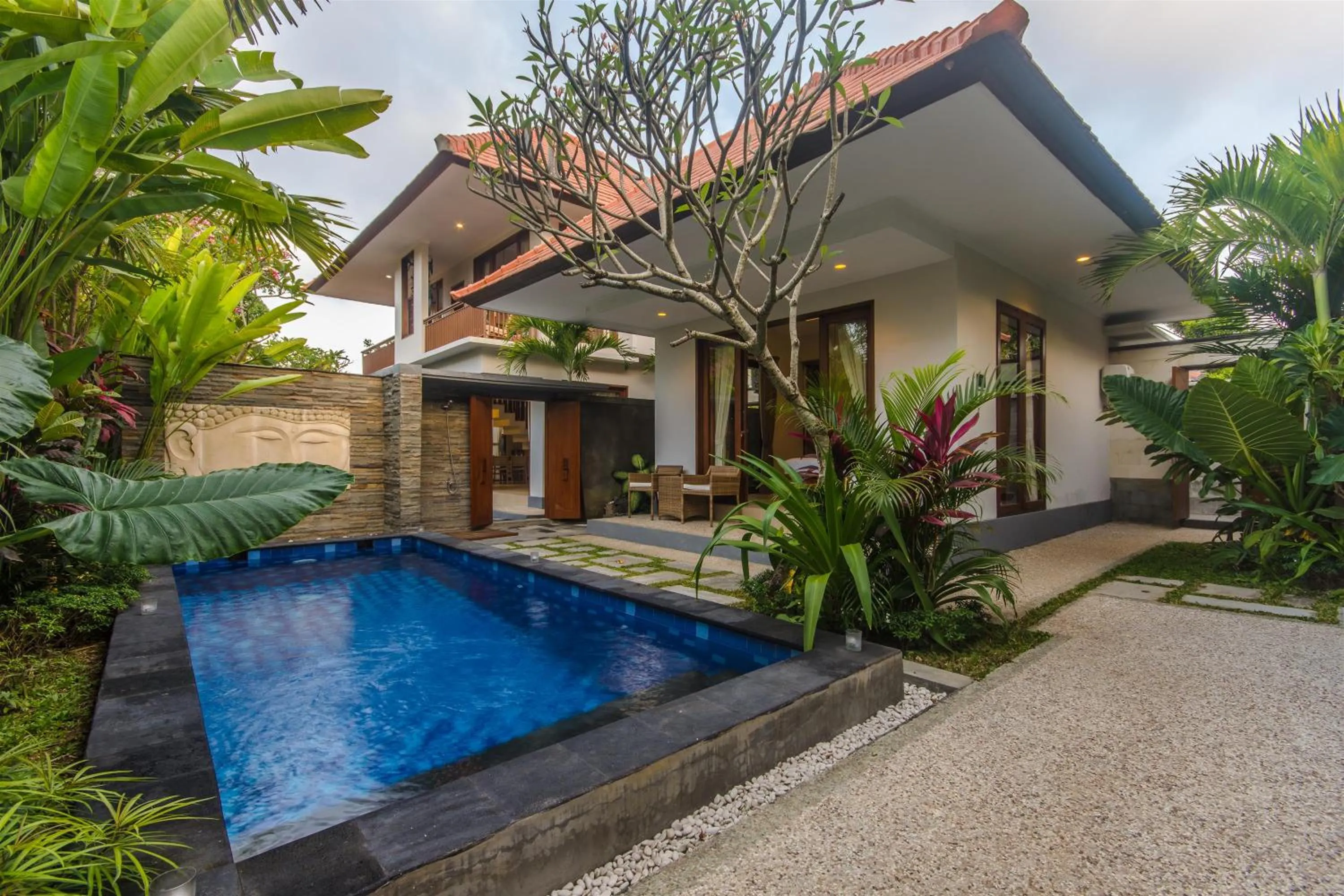 Area and facilities in La-Meli Villas Ubud