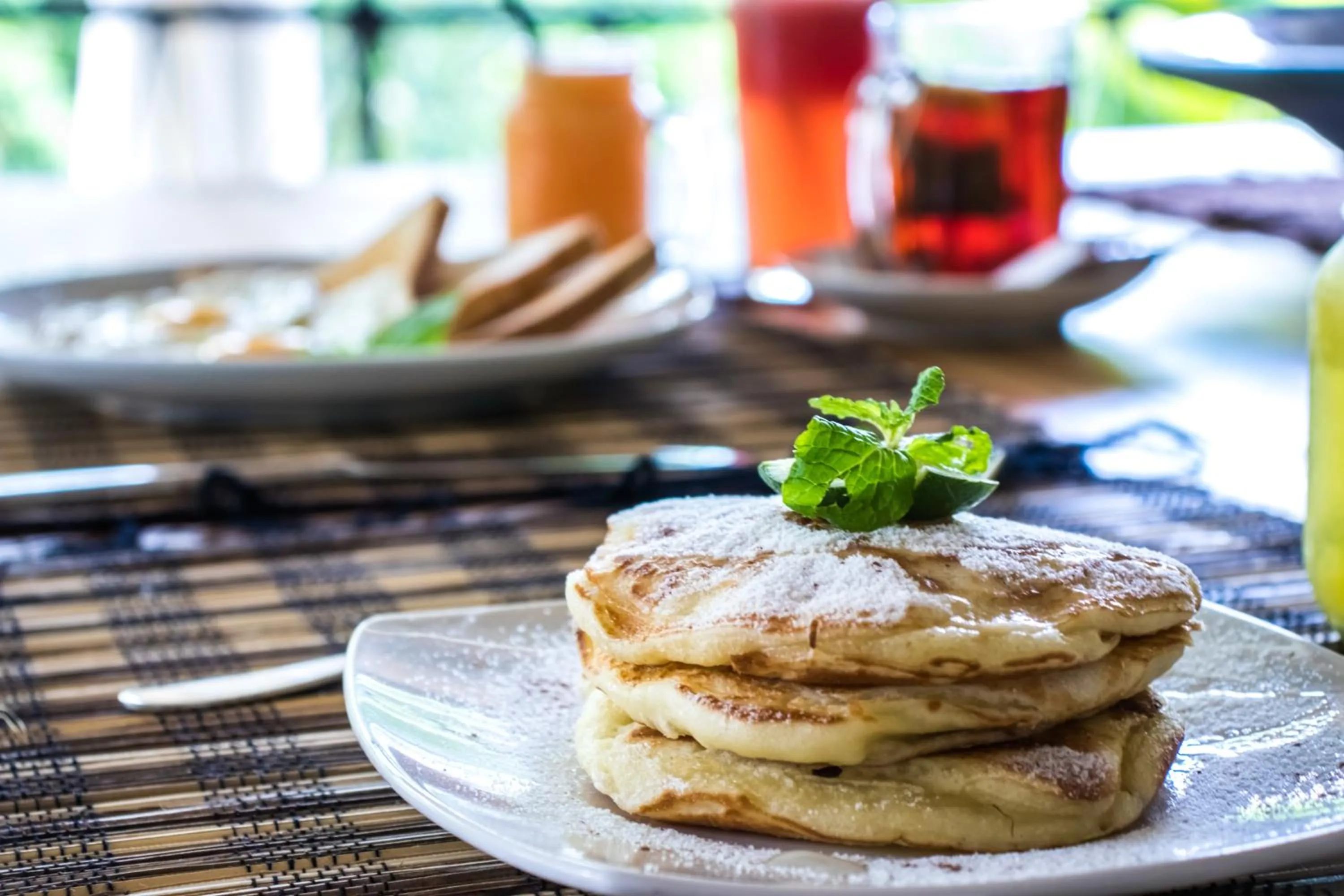 Breakfast in La-Meli Villas Ubud