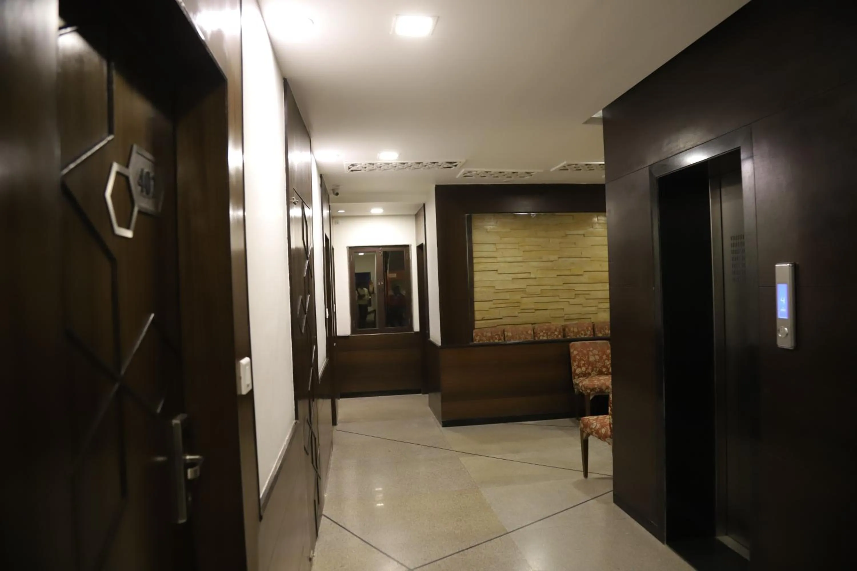 Lobby or reception in The Gandhi International