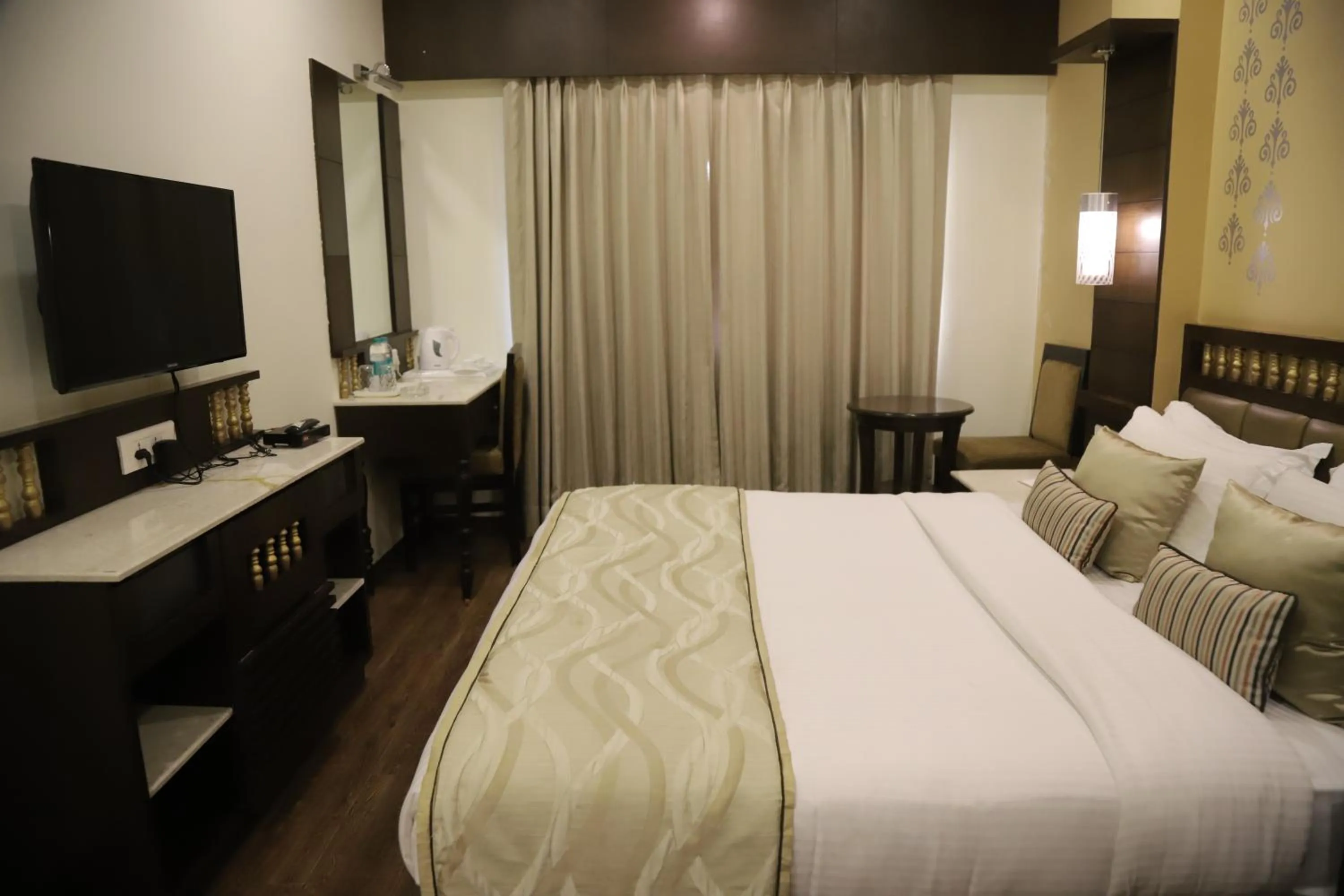 Photo of the whole room in The Gandhi International